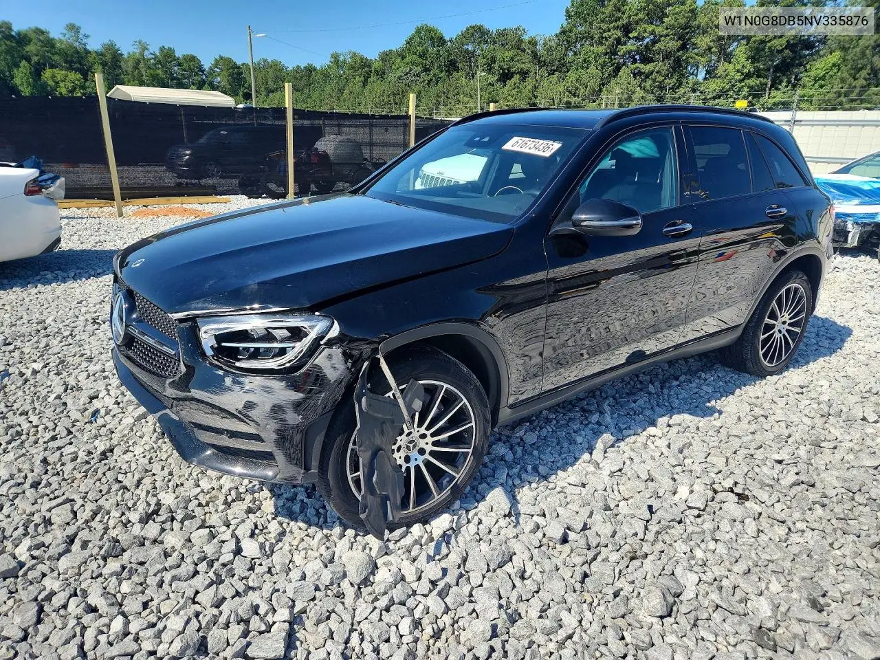 2022 Mercedes-Benz Glc 300 VIN: W1N0G8DB5NV335876 Lot: 61673436