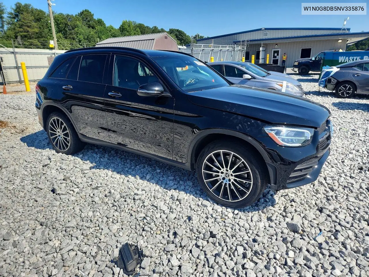 2022 Mercedes-Benz Glc 300 VIN: W1N0G8DB5NV335876 Lot: 61673436