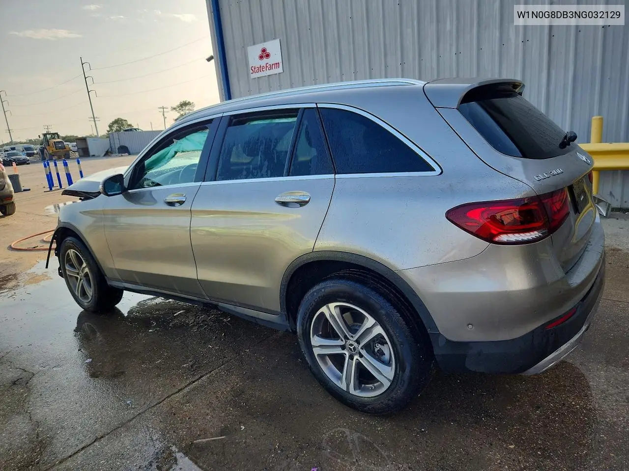 2022 Mercedes-Benz Glc 300 VIN: W1N0G8DB3NG032129 Lot: 61869616