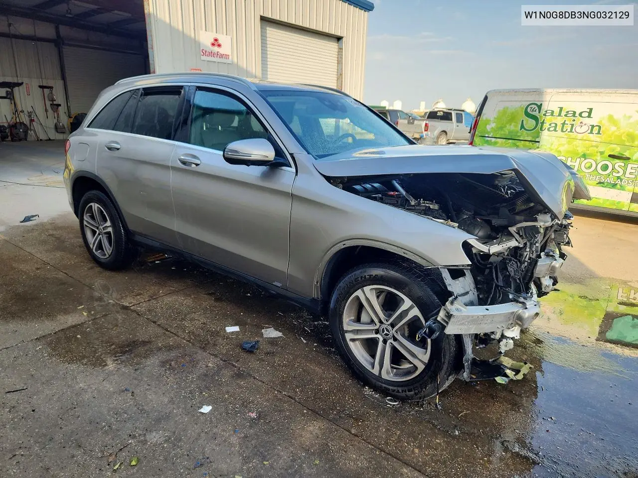 2022 Mercedes-Benz Glc 300 VIN: W1N0G8DB3NG032129 Lot: 61869616