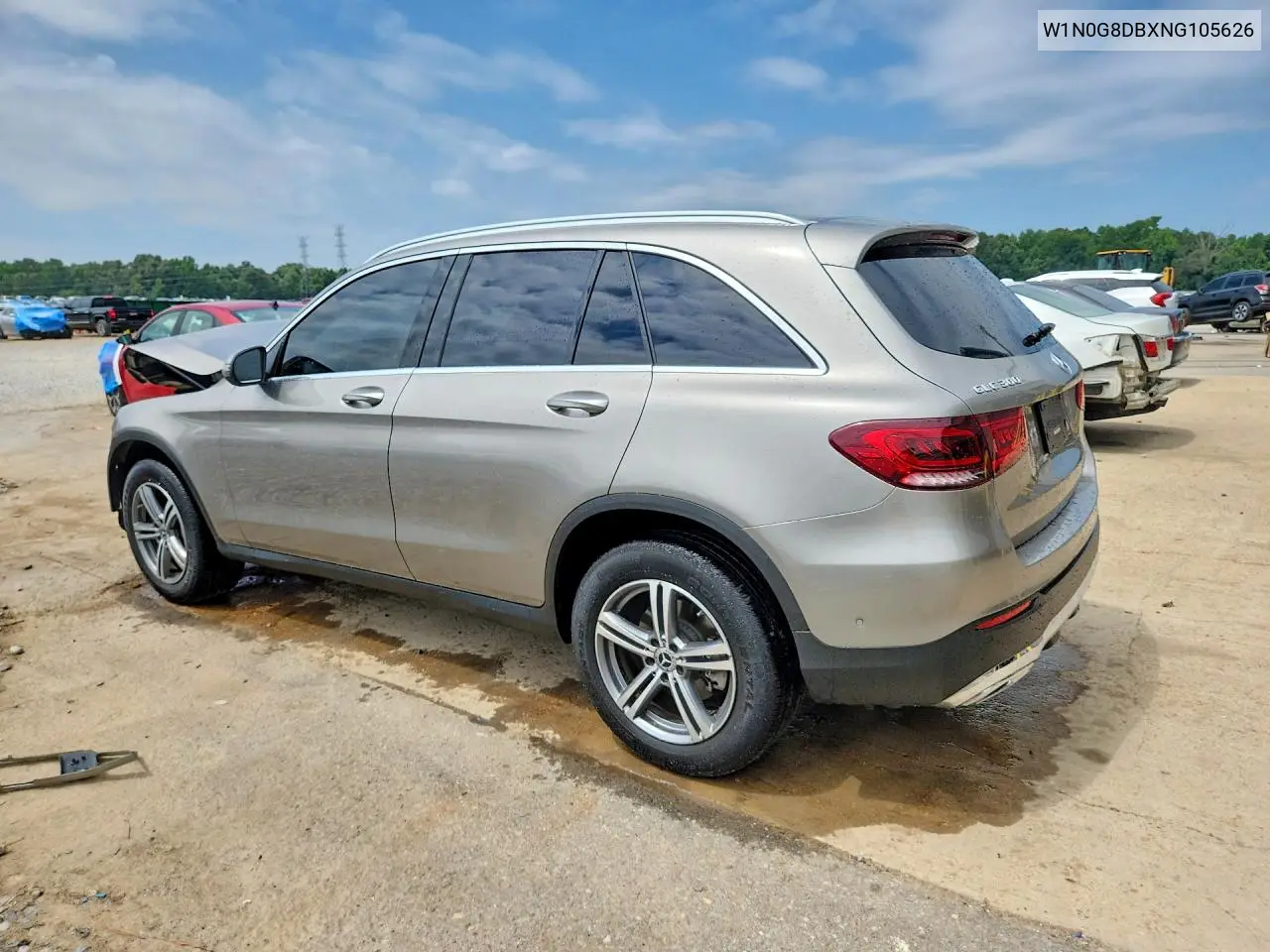 2022 Mercedes-Benz Glc 300 VIN: W1N0G8DBXNG105626 Lot: 62076646