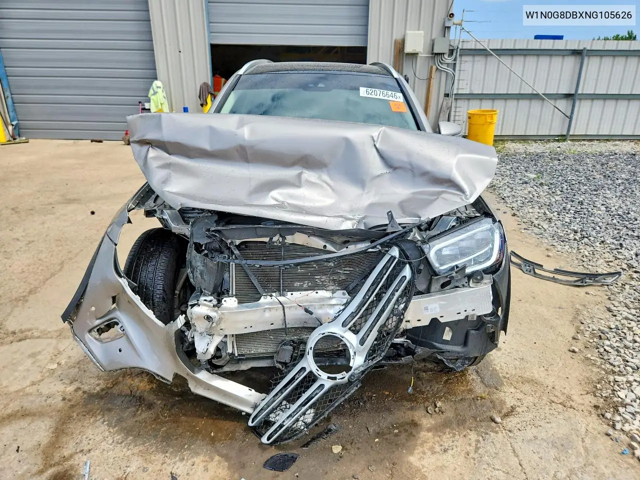 2022 Mercedes-Benz Glc 300 VIN: W1N0G8DBXNG105626 Lot: 62076646