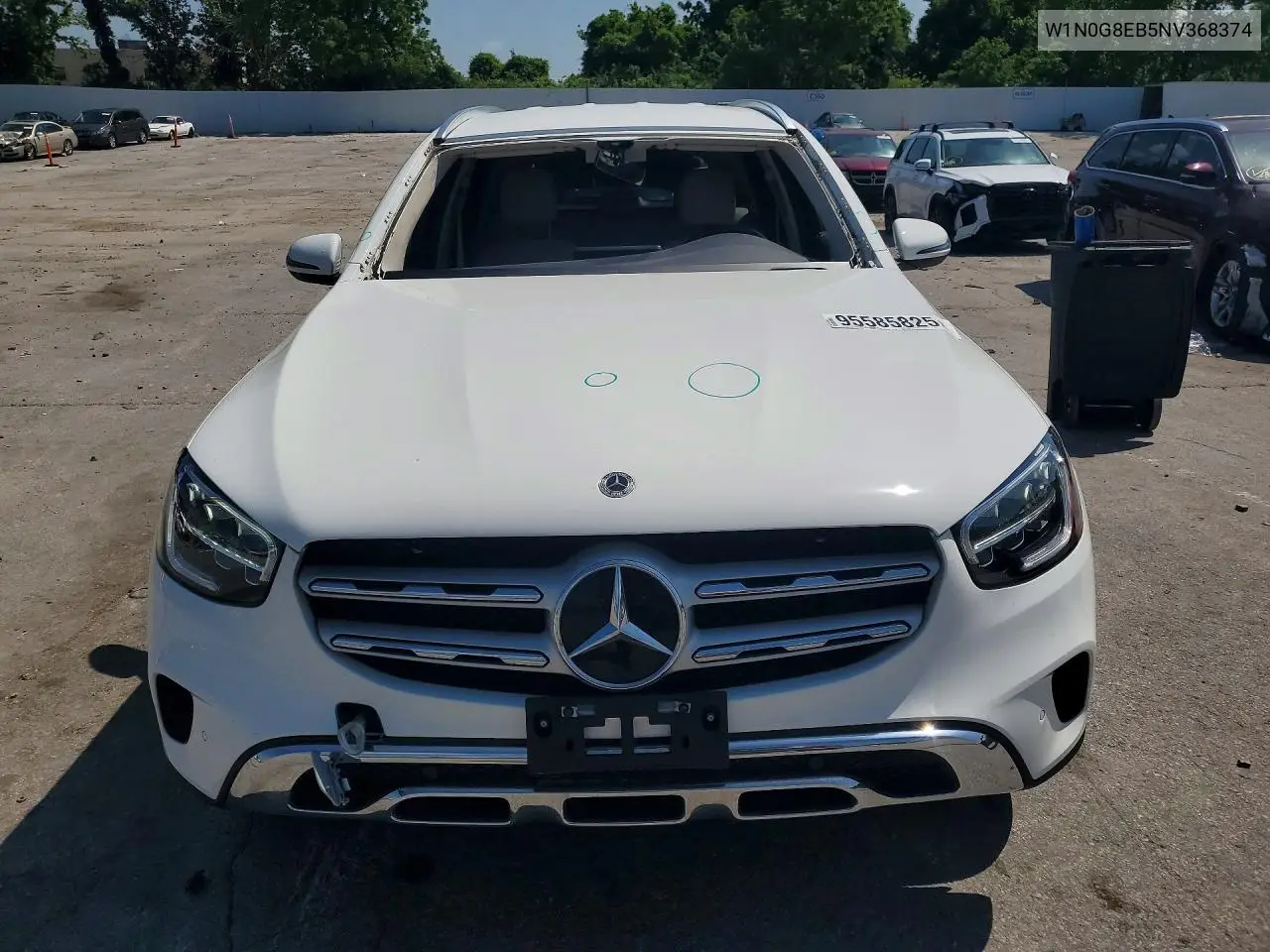 2022 Mercedes-Benz Glc 300 4Matic VIN: W1N0G8EB5NV368374 Lot: 95585825