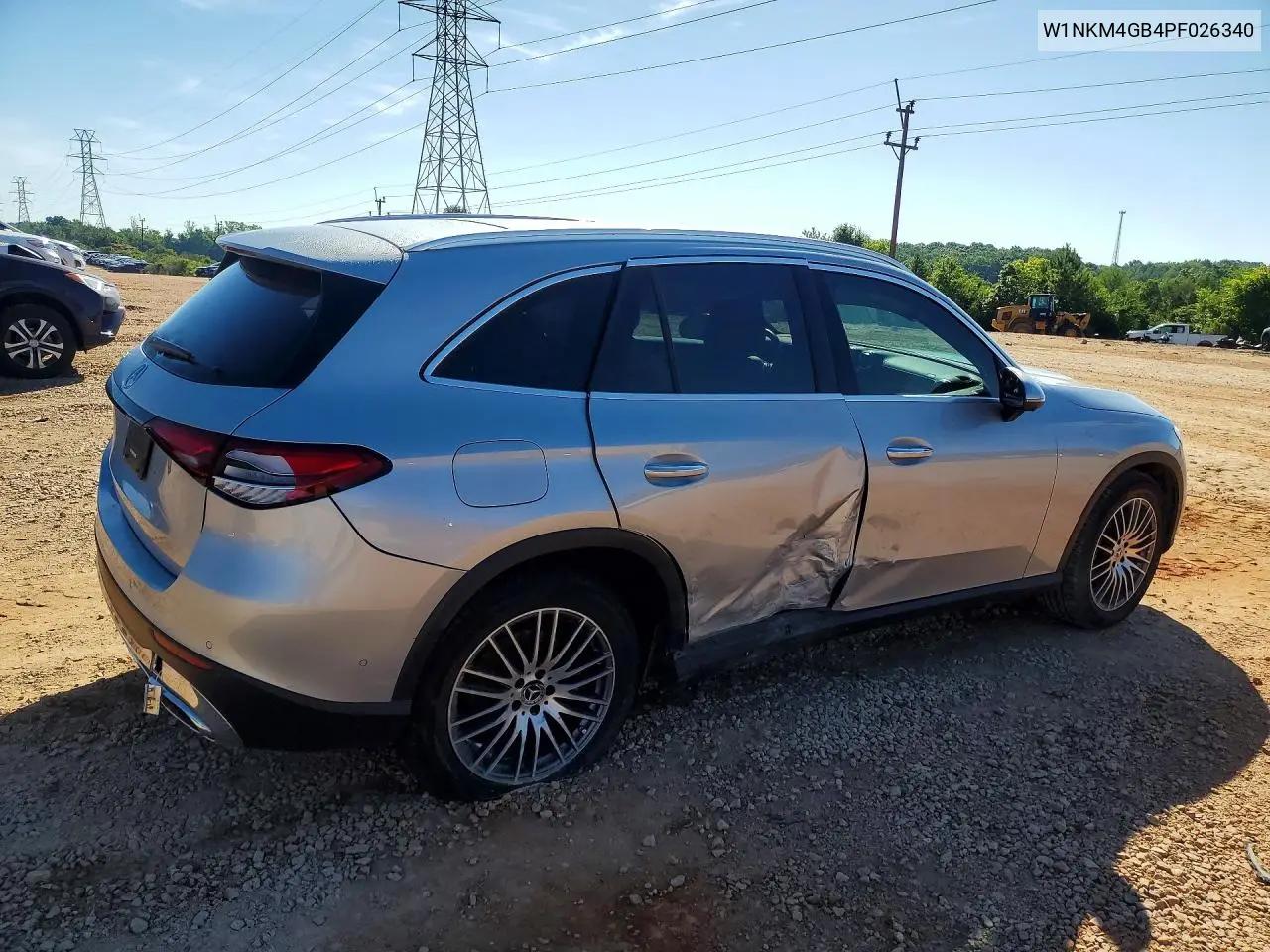 2023 Mercedes-Benz Glc 300 VIN: W1NKM4GB4PF026340 Lot: 55530866