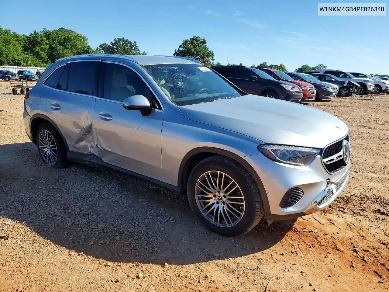 2023 Mercedes-Benz Glc 300 VIN: W1NKM4GB4PF026340 Lot: 55530866