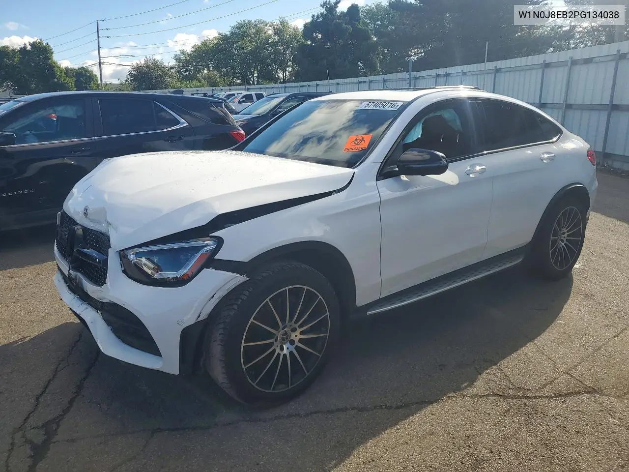 2023 Mercedes-Benz Glc Coupe 300 4Matic VIN: W1N0J8EB2PG134038 Lot: 57405016