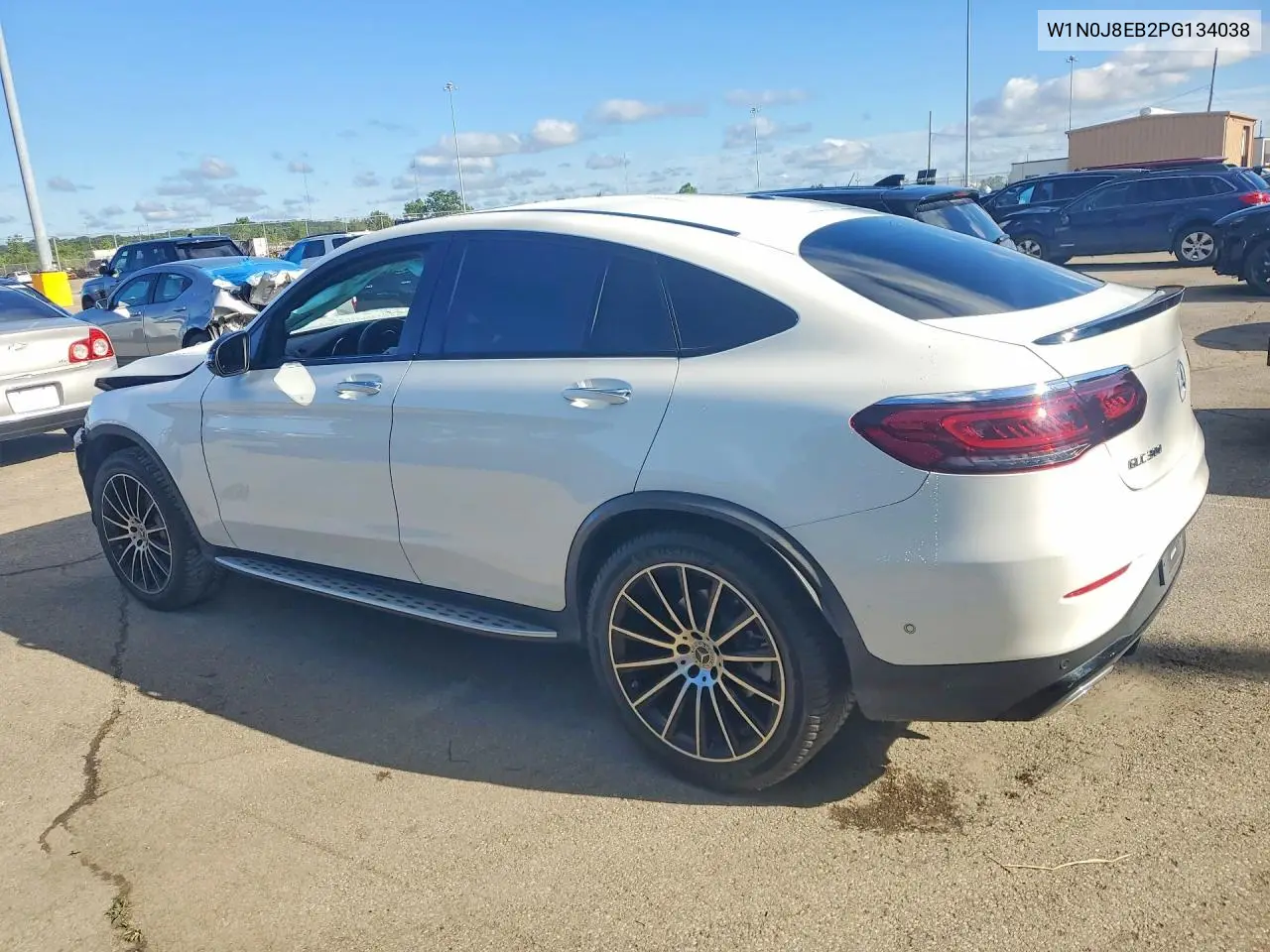 2023 Mercedes-Benz Glc Coupe 300 4Matic VIN: W1N0J8EB2PG134038 Lot: 57405016