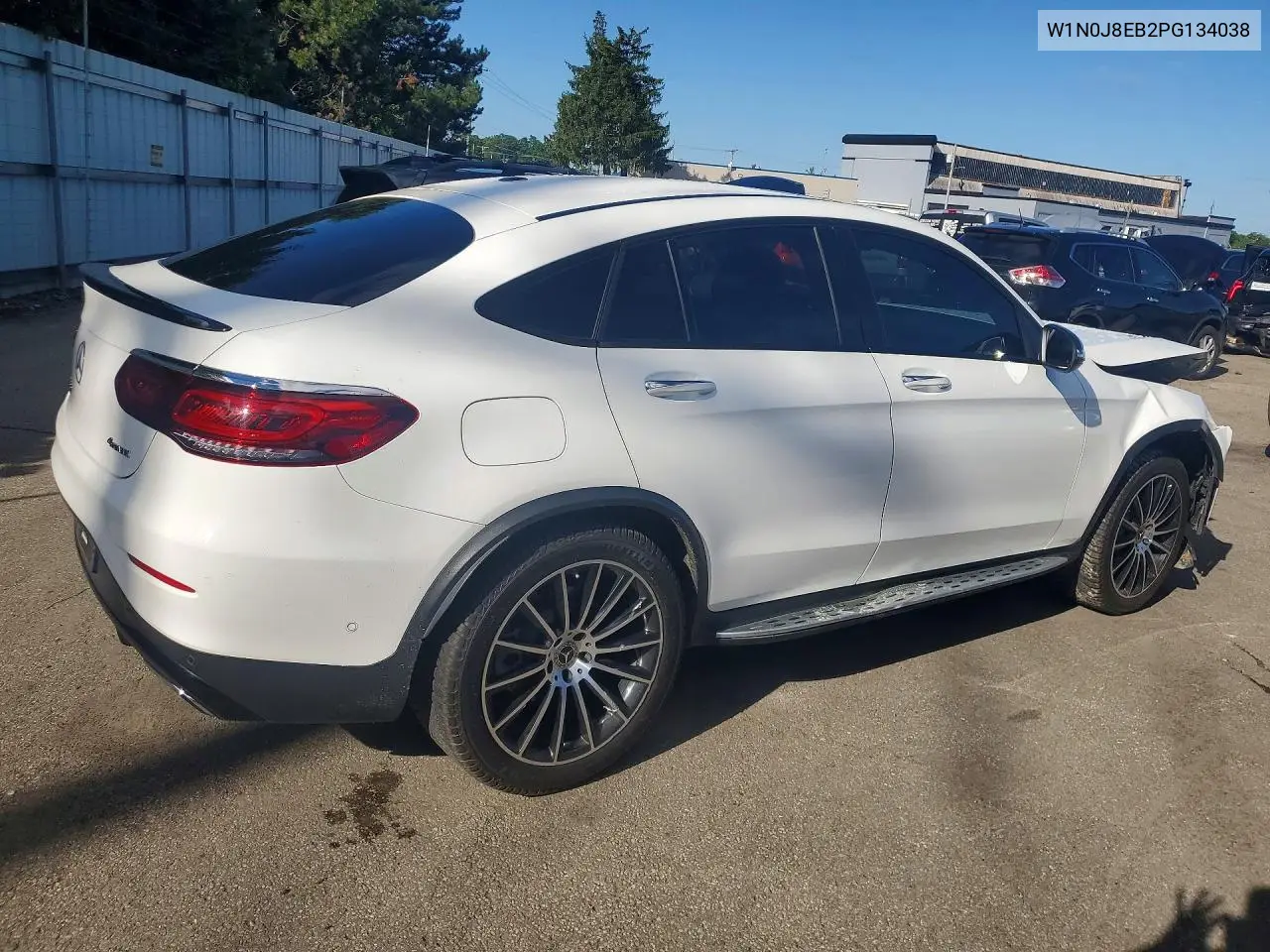 2023 Mercedes-Benz Glc Coupe 300 4Matic VIN: W1N0J8EB2PG134038 Lot: 57405016