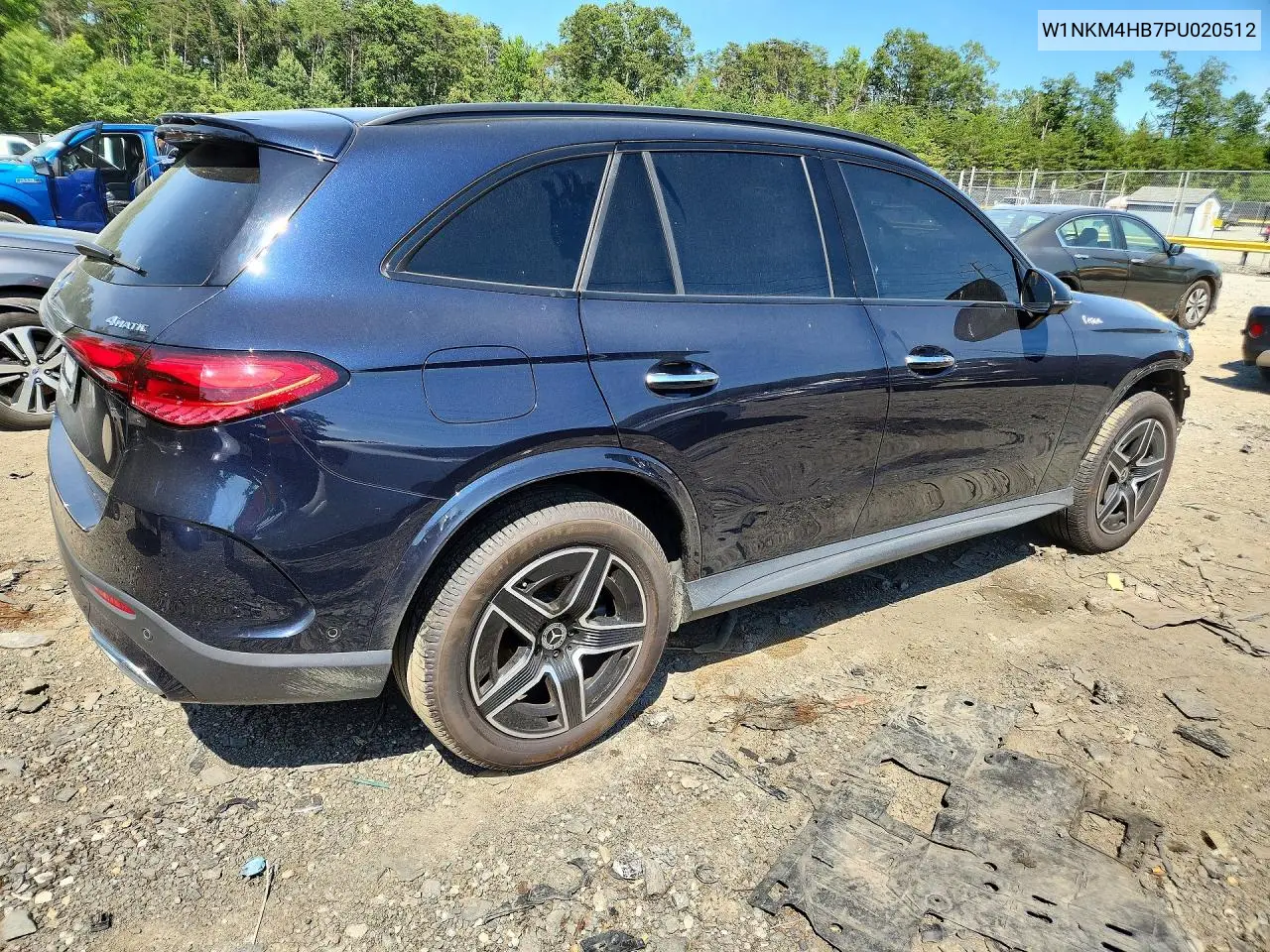 2023 Mercedes-Benz Glc 300 4Matic VIN: W1NKM4HB7PU020512 Lot: 57820416