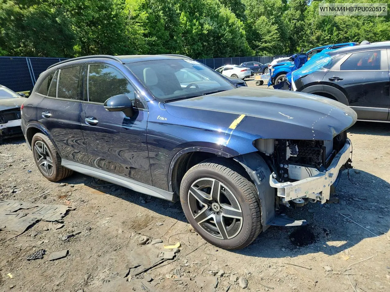 2023 Mercedes-Benz Glc 300 4Matic VIN: W1NKM4HB7PU020512 Lot: 57820416