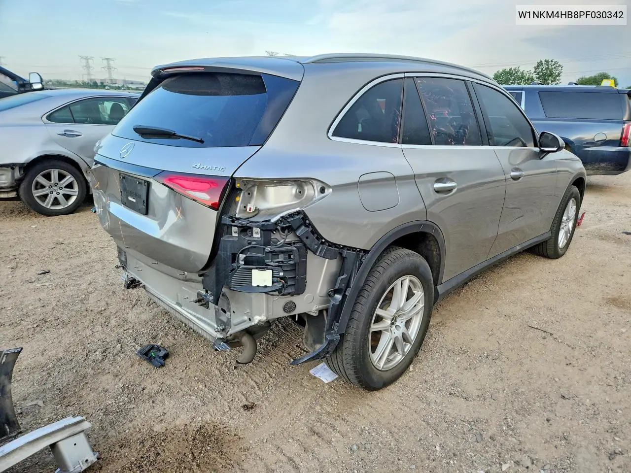 2023 Mercedes-Benz Glc 300 4Matic VIN: W1NKM4HB8PF030342 Lot: 59636186