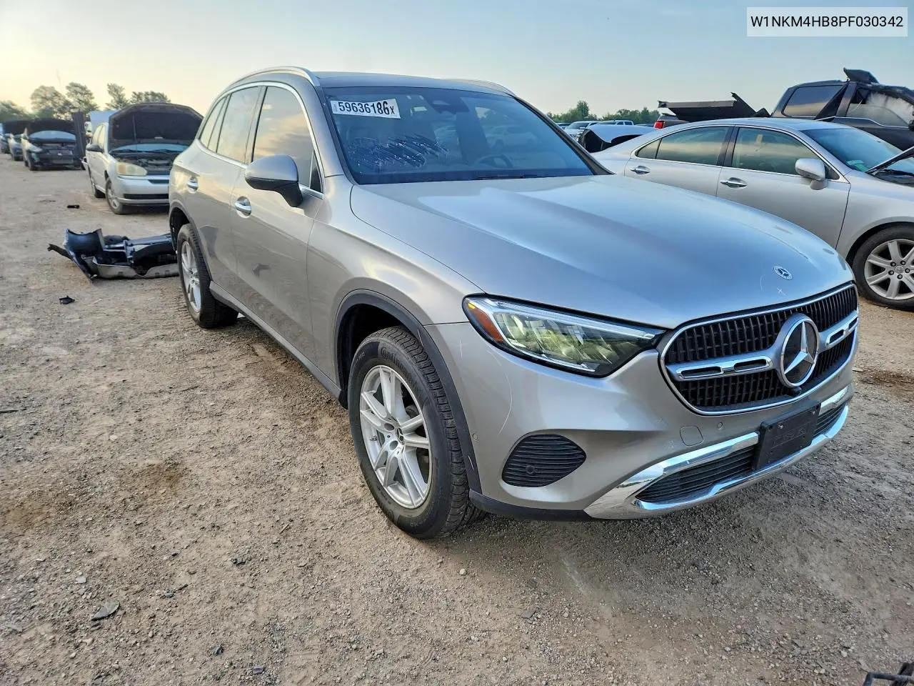 2023 Mercedes-Benz Glc 300 4Matic VIN: W1NKM4HB8PF030342 Lot: 59636186