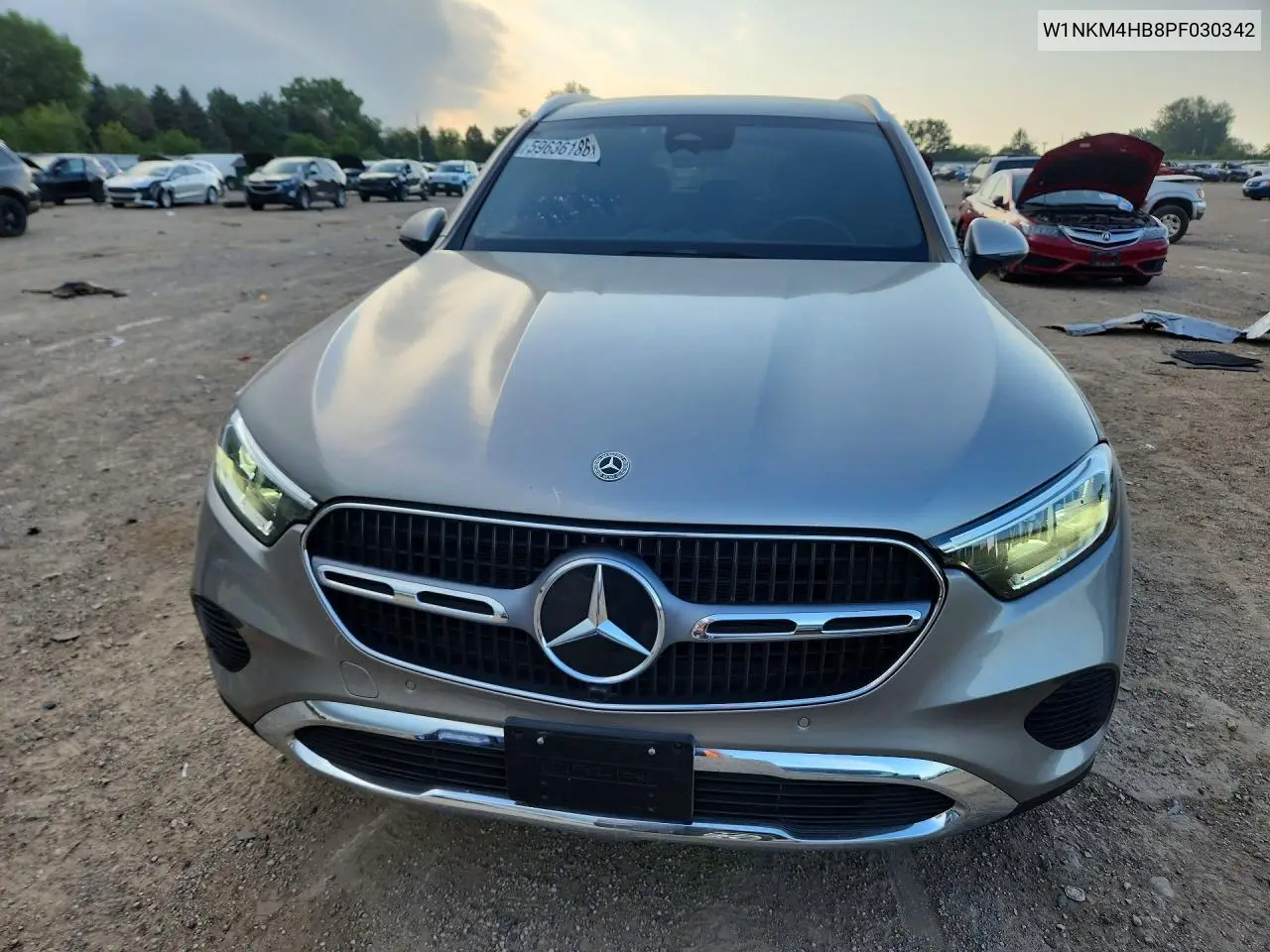 2023 Mercedes-Benz Glc 300 4Matic VIN: W1NKM4HB8PF030342 Lot: 59636186