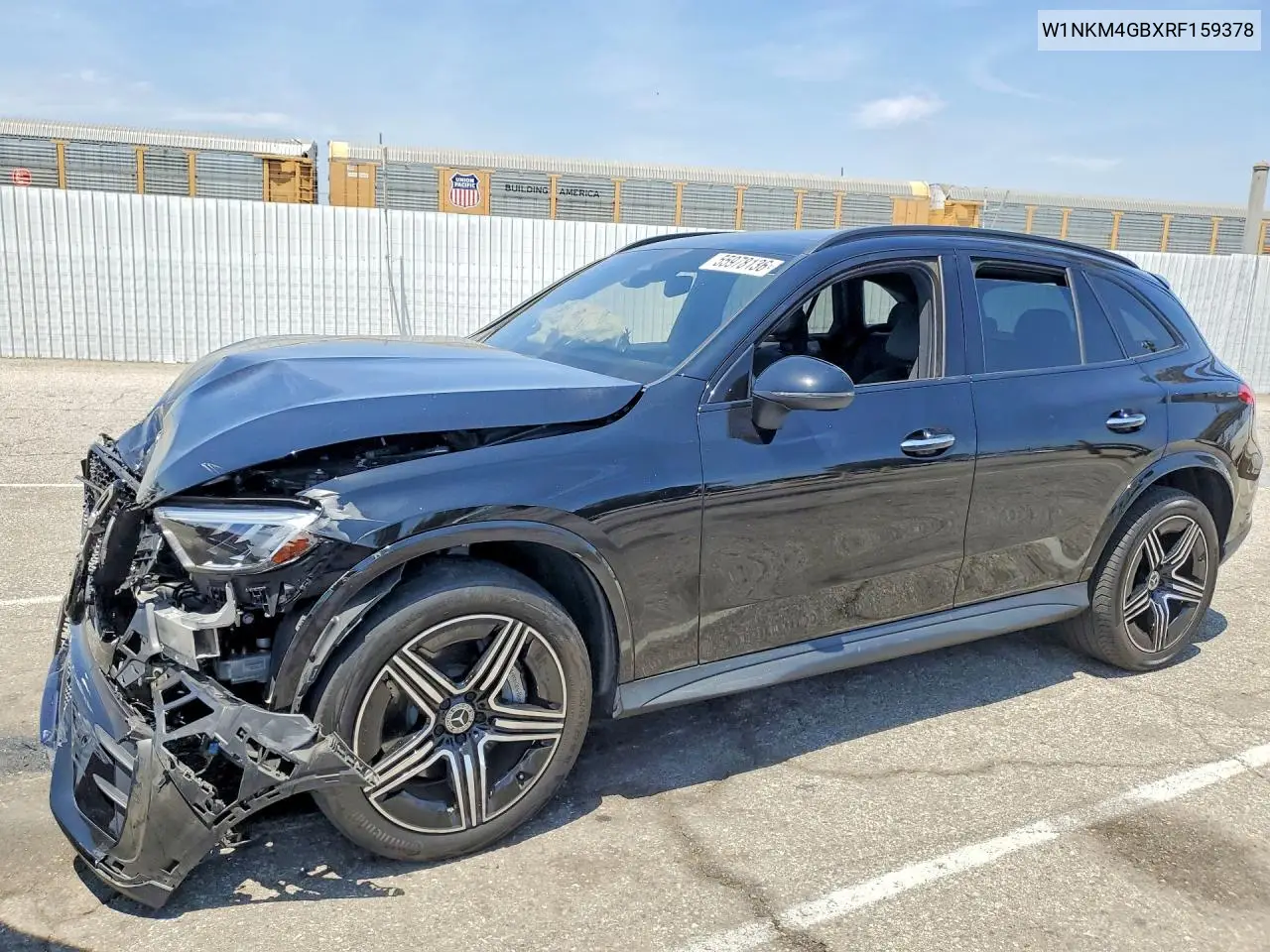 2024 Mercedes-Benz Glc 300 VIN: W1NKM4GBXRF159378 Lot: 55978136