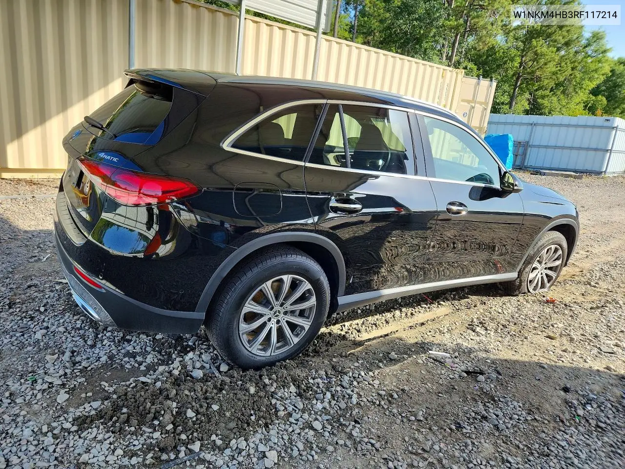 2024 Mercedes-Benz Glc 300 4Matic VIN: W1NKM4HB3RF117214 Lot: 61572116
