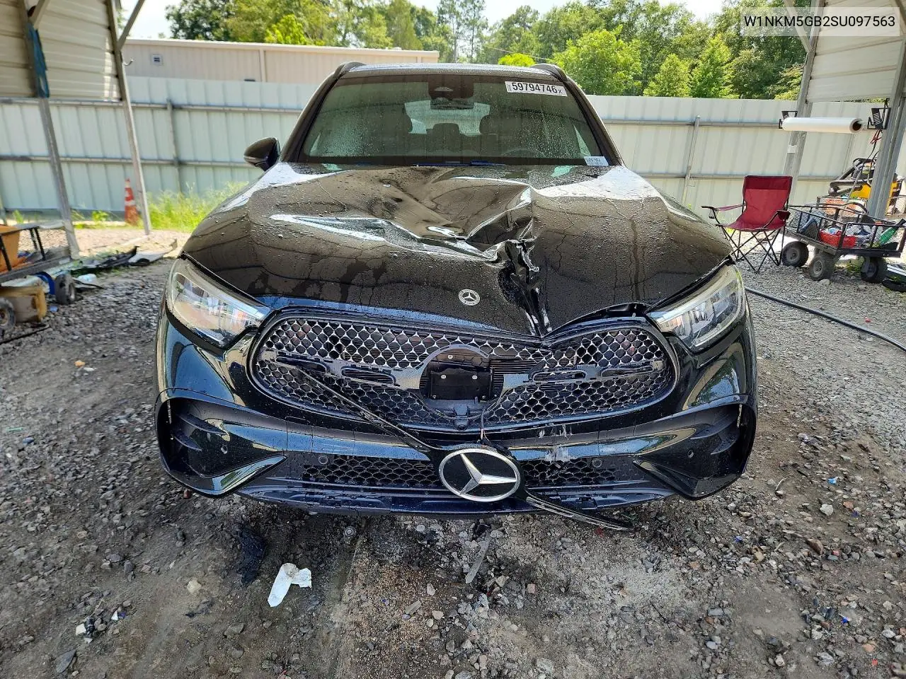 2025 Mercedes-Benz Glc 350E VIN: W1NKM5GB2SU097563 Lot: 59794746