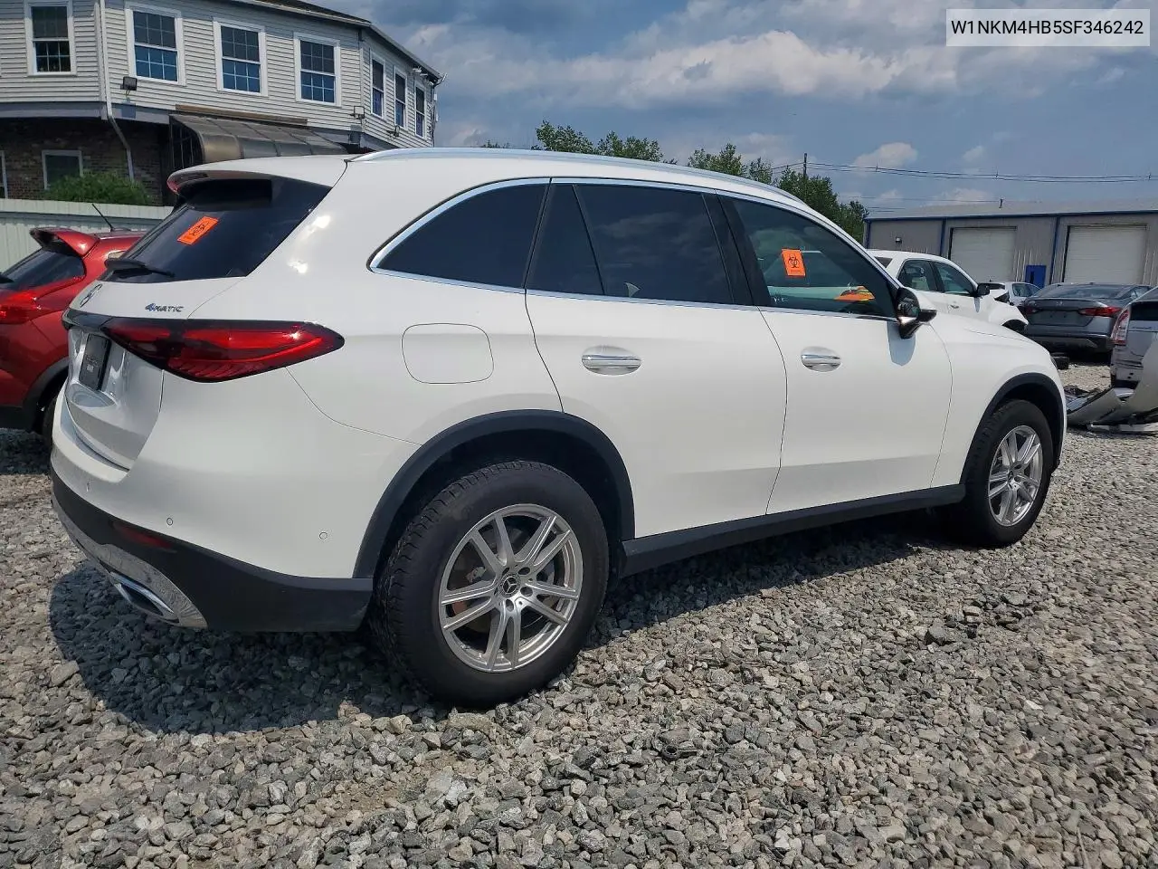 2025 Mercedes-Benz Glc 300 4Matic VIN: W1NKM4HB5SF346242 Lot: 60401056