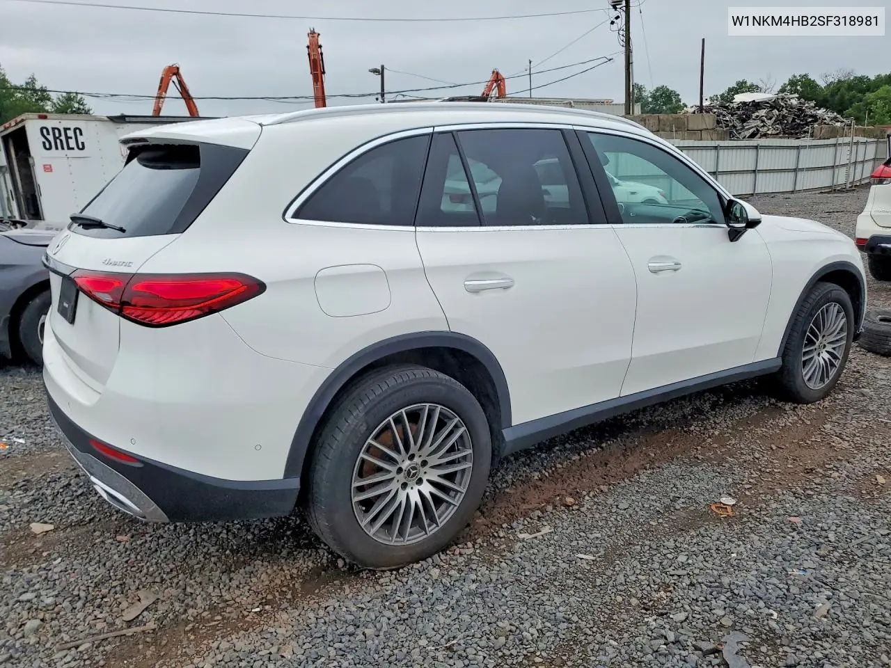 2025 Mercedes-Benz Glc 300 4Matic VIN: W1NKM4HB2SF318981 Lot: 85978455