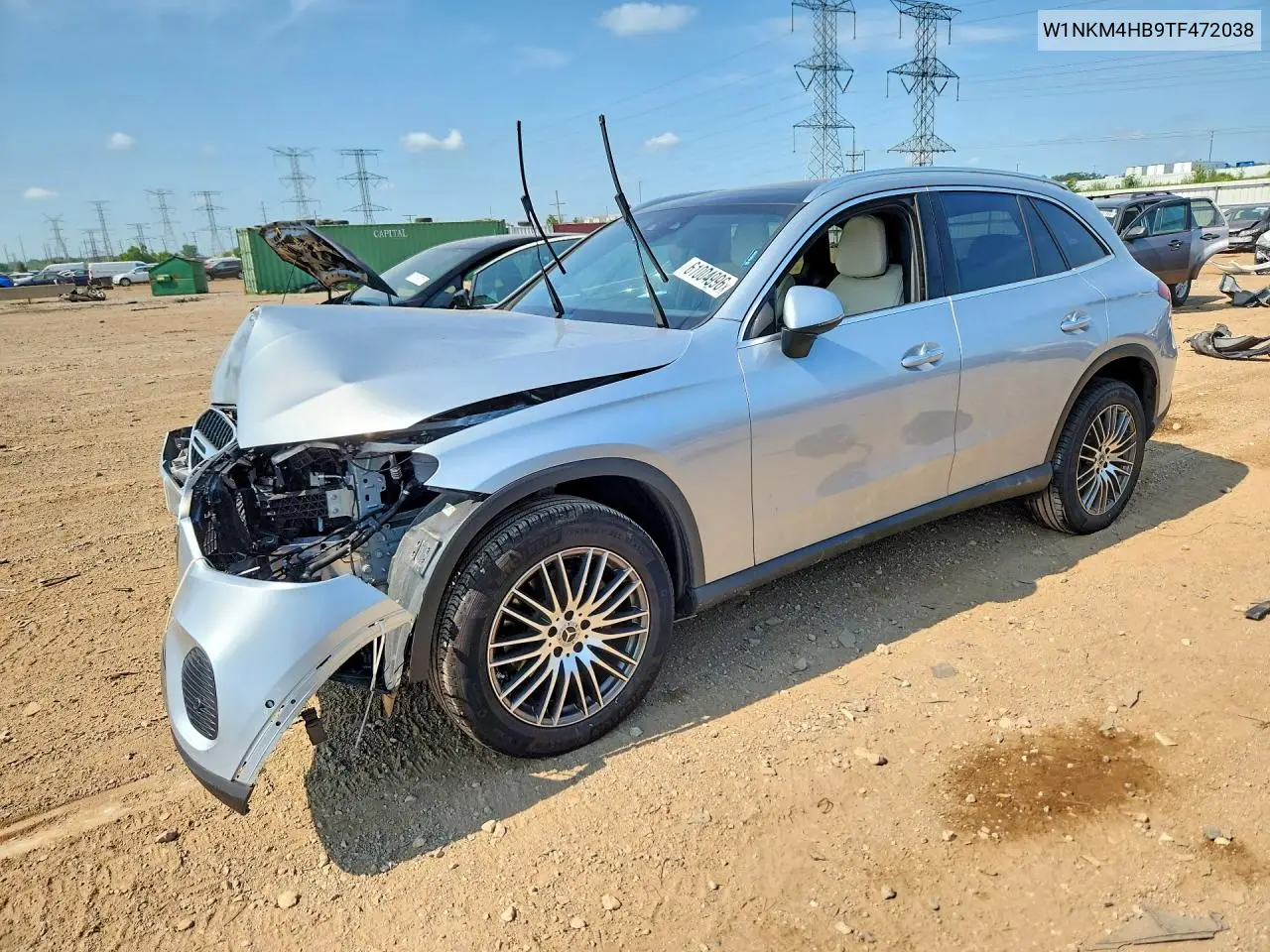 2026 Mercedes-Benz Glc 300 4Matic VIN: W1NKM4HB9TF472038 Lot: 61004996