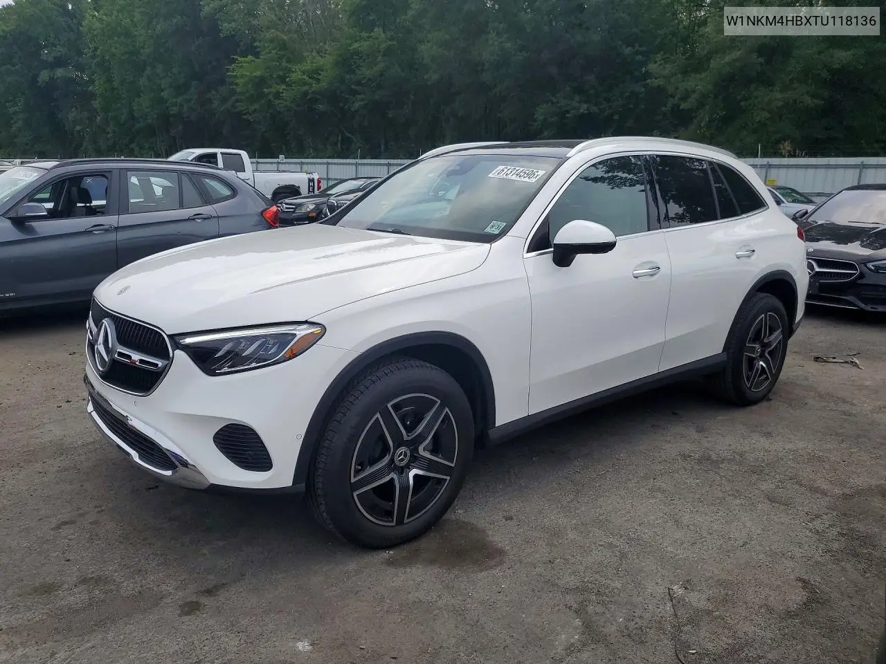2026 Mercedes-Benz Glc 300 4Matic VIN: W1NKM4HBXTU118136 Lot: 61314596
