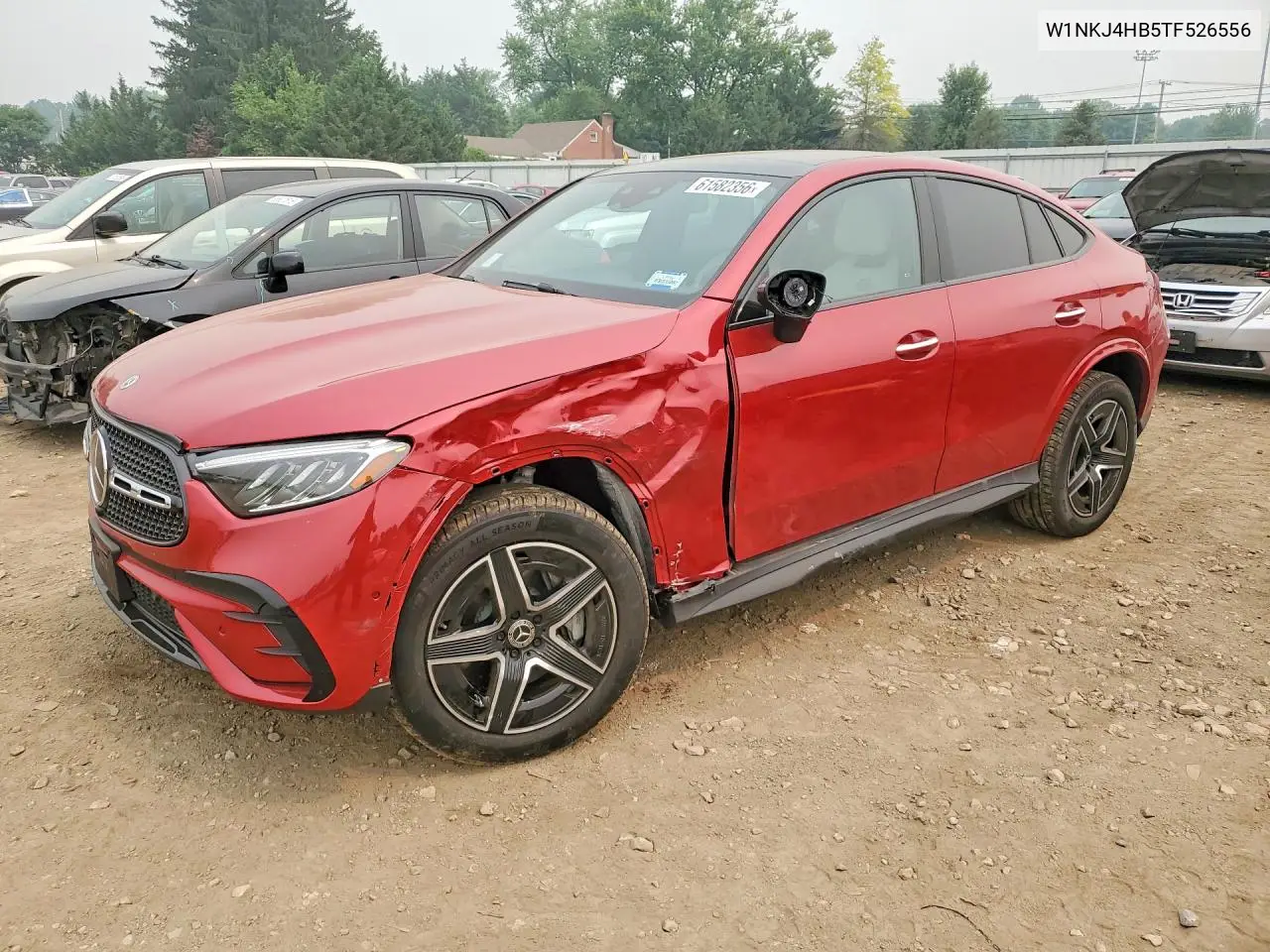 2026 Mercedes-Benz Glc Coupe 300 4Matic VIN: W1NKJ4HB5TF526556 Lot: 61582356