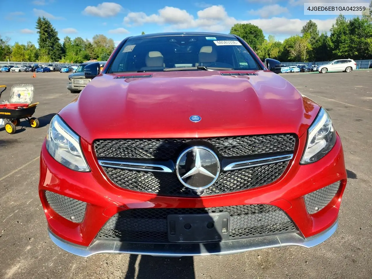 2016 Mercedes-Benz Gle Coupe 450 4Matic VIN: 4JGED6EB1GA042359 Lot: 60585336