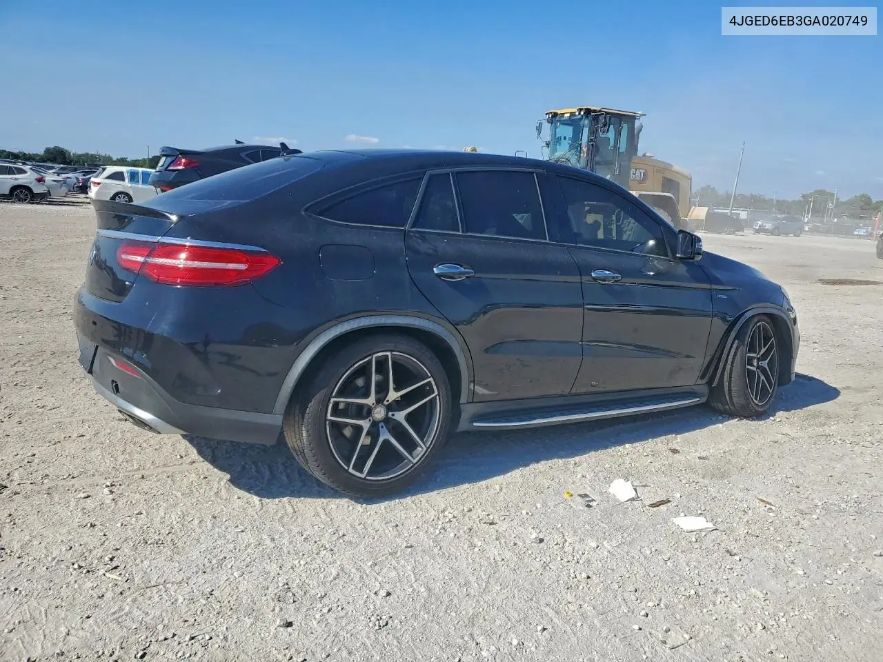 2016 Mercedes-Benz Gle Coupe 450 4Matic VIN: 4JGED6EB3GA020749 Lot: 98983325