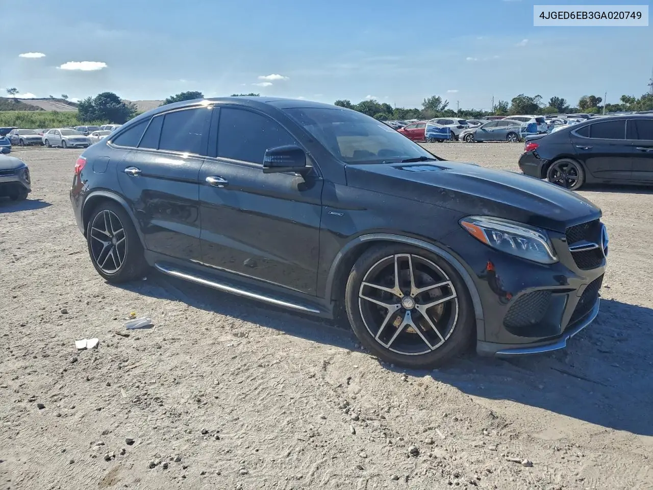 2016 Mercedes-Benz Gle Coupe 450 4Matic VIN: 4JGED6EB3GA020749 Lot: 98983325