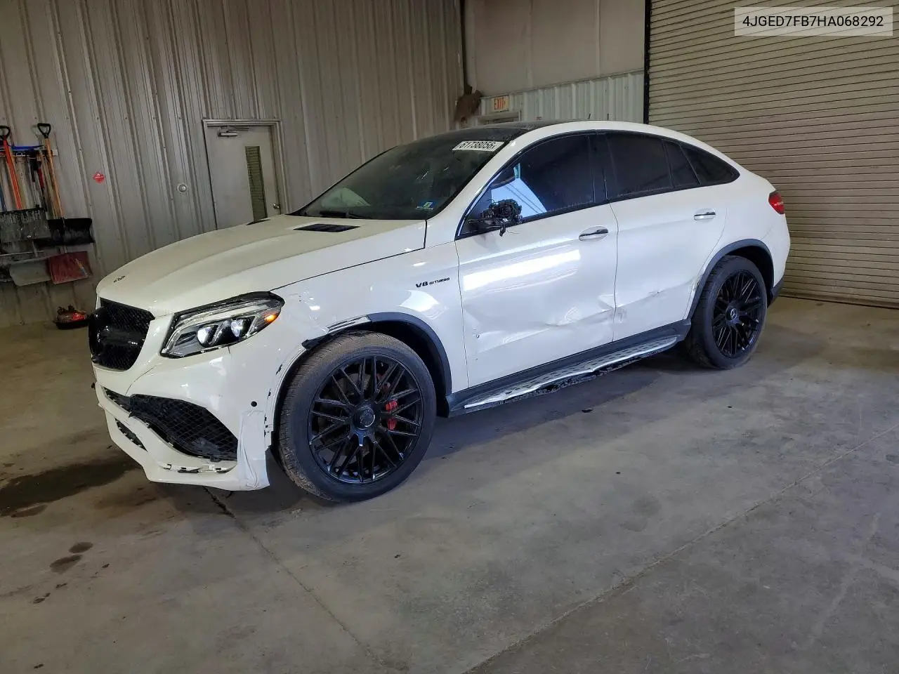 2017 Mercedes-Benz Gle Coupe 63 Amg-S VIN: 4JGED7FB7HA068292 Lot: 61738056