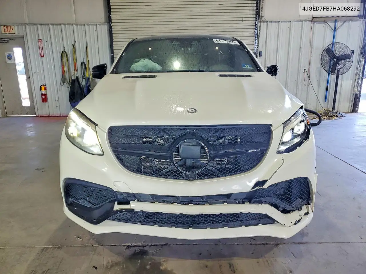 2017 Mercedes-Benz Gle Coupe 63 Amg-S VIN: 4JGED7FB7HA068292 Lot: 61738056