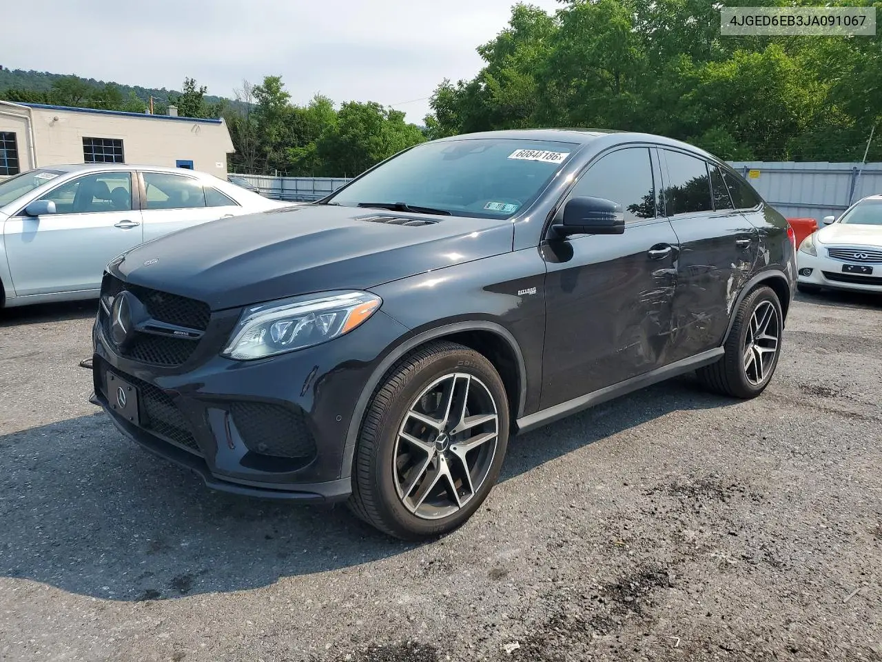 2018 Mercedes-Benz Gle Coupe 43 Amg VIN: 4JGED6EB3JA091067 Lot: 60848186