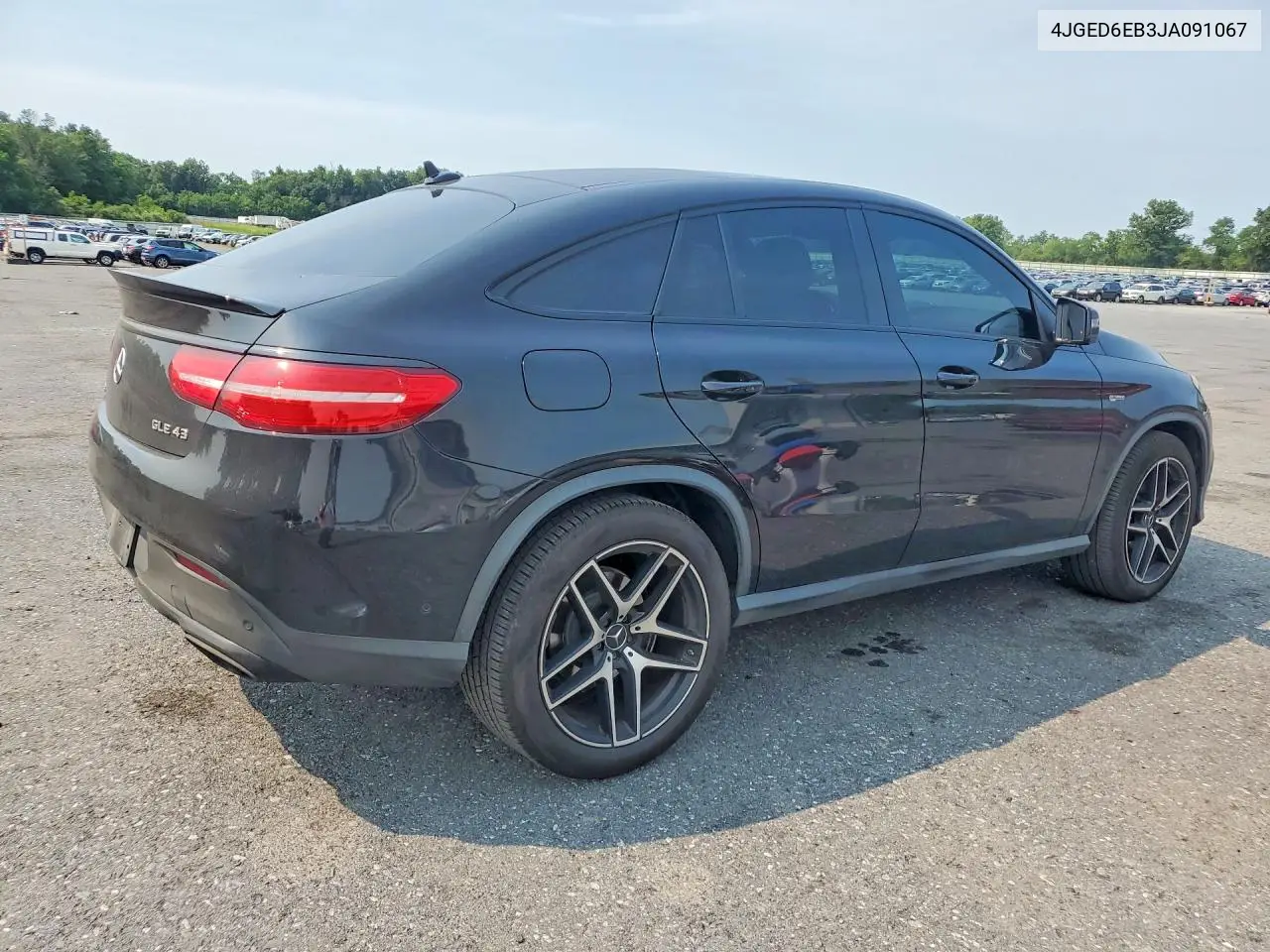 2018 Mercedes-Benz Gle Coupe 43 Amg VIN: 4JGED6EB3JA091067 Lot: 60848186