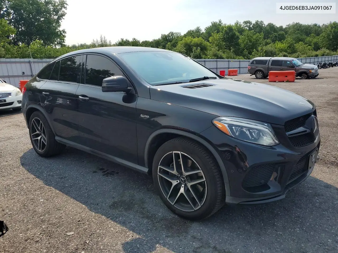 2018 Mercedes-Benz Gle Coupe 43 Amg VIN: 4JGED6EB3JA091067 Lot: 60848186