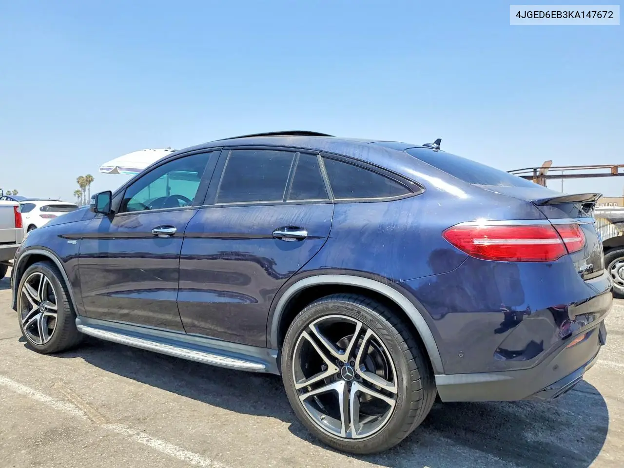 2019 Mercedes-Benz Gle Coupe 43 Amg VIN: 4JGED6EB3KA147672 Lot: 60117116
