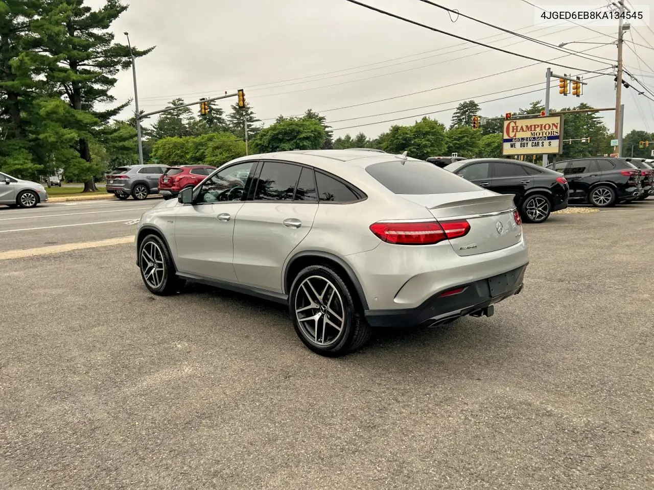 2019 Merz Gle Coupe VIN: 4JGED6EB8KA134545 Lot: 61612506