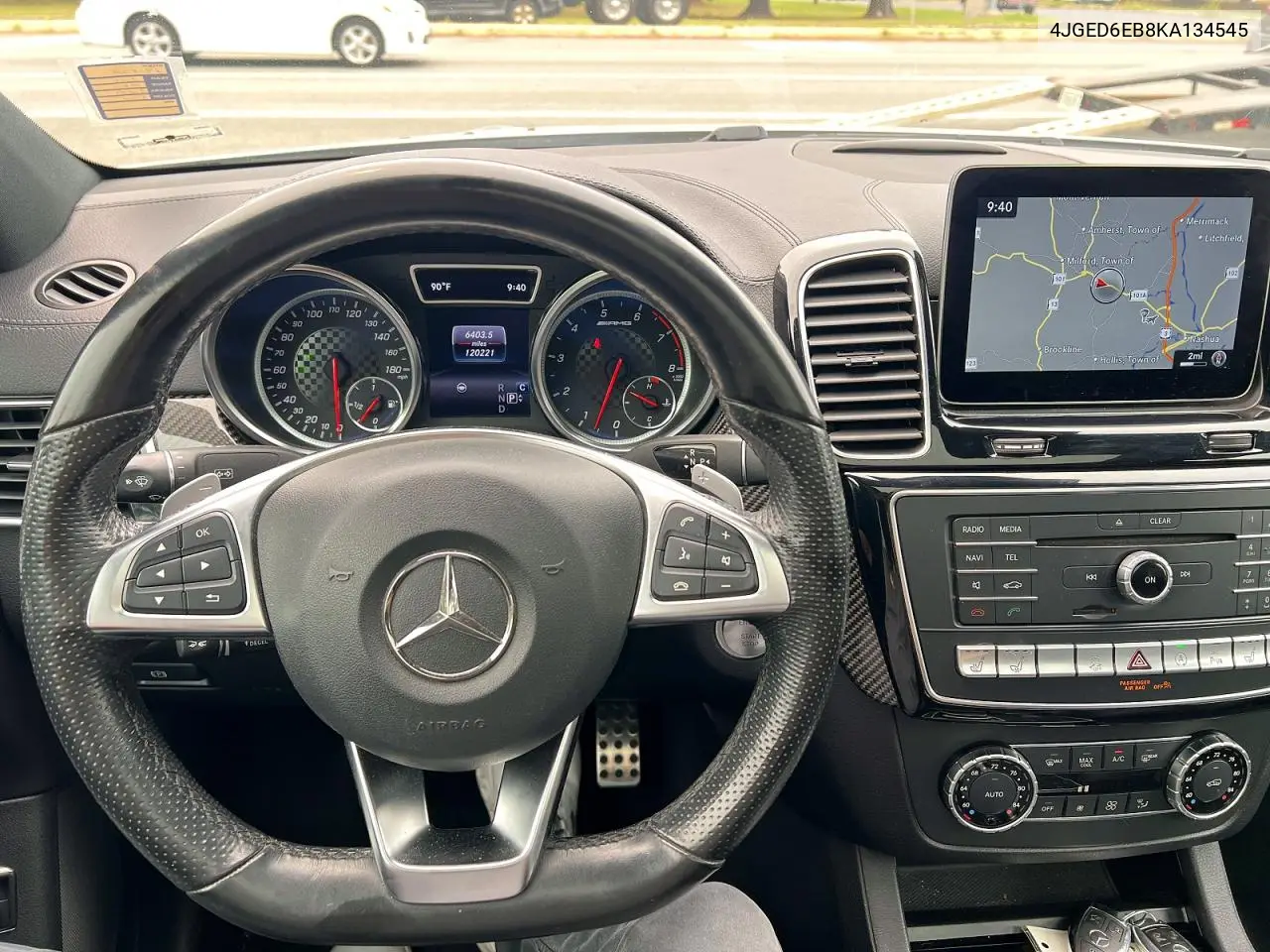 2019 Merz Gle Coupe VIN: 4JGED6EB8KA134545 Lot: 61612506