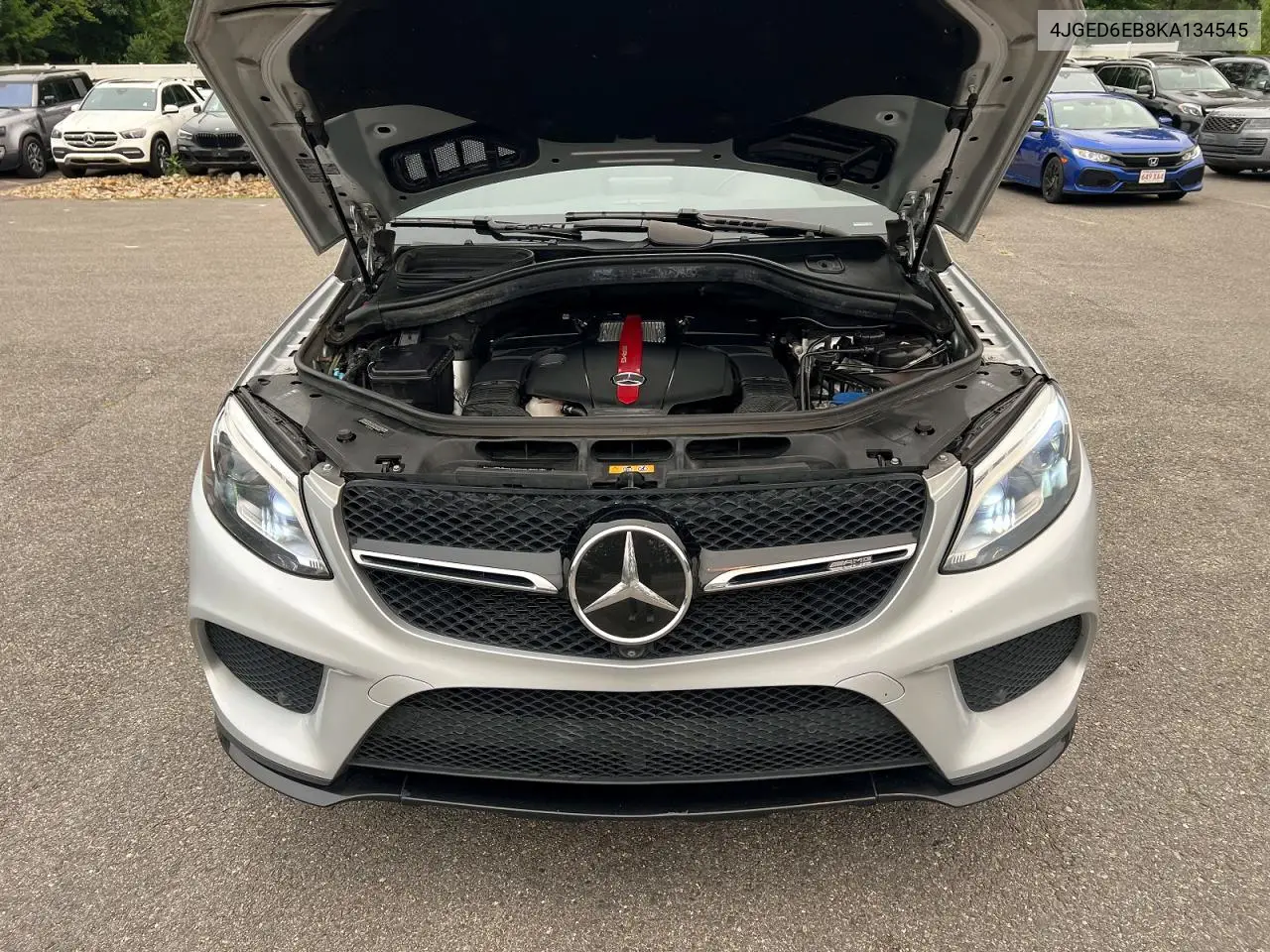 2019 Merz Gle Coupe VIN: 4JGED6EB8KA134545 Lot: 61612506