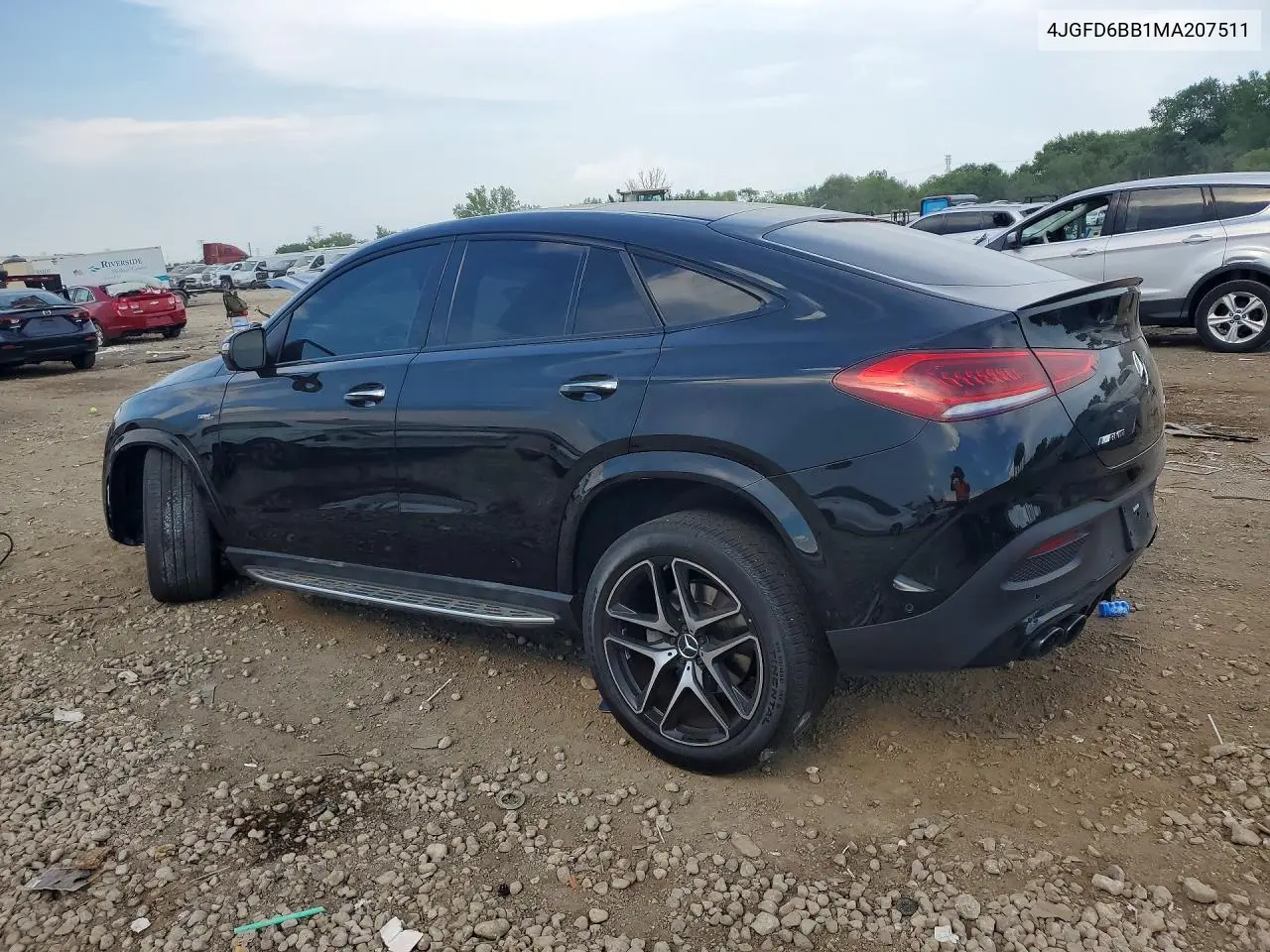 2021 Mercedes-Benz Gle Coupe Amg 53 4Matic VIN: 4JGFD6BB1MA207511 Lot: 60525936