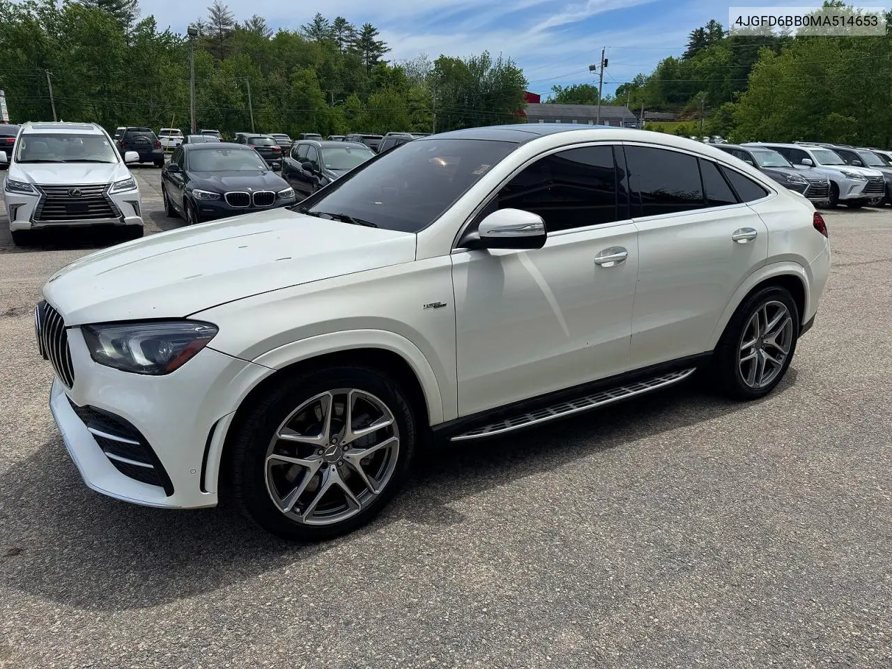 2021 Mercedes-Benz Amg Gle 53 Coupe 4Matic VIN: 4JGFD6BB0MA514653 Lot: 61391566
