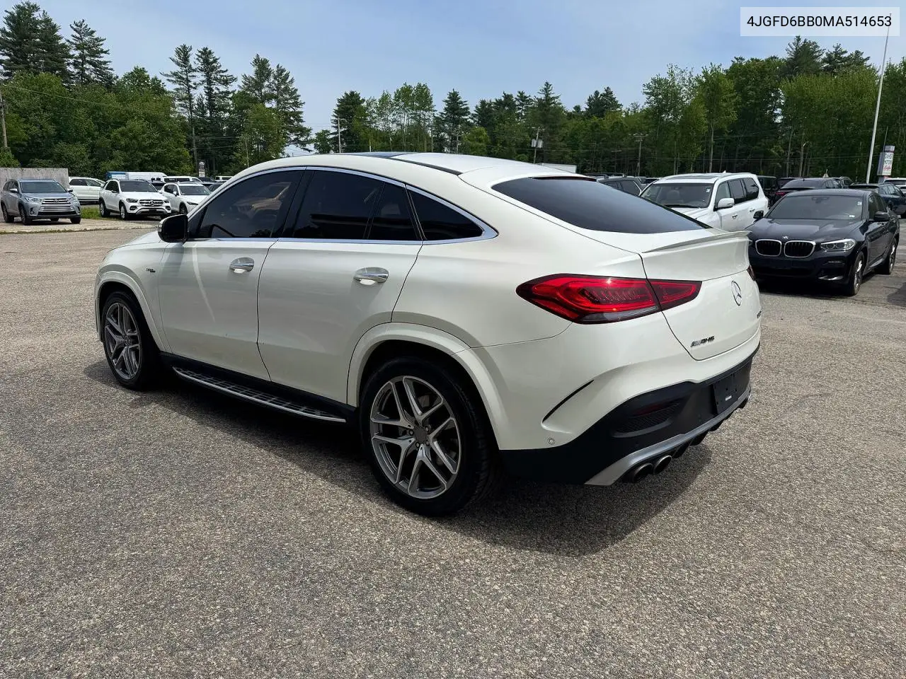 2021 Mercedes-Benz Amg Gle 53 Coupe 4Matic VIN: 4JGFD6BB0MA514653 Lot: 61391566