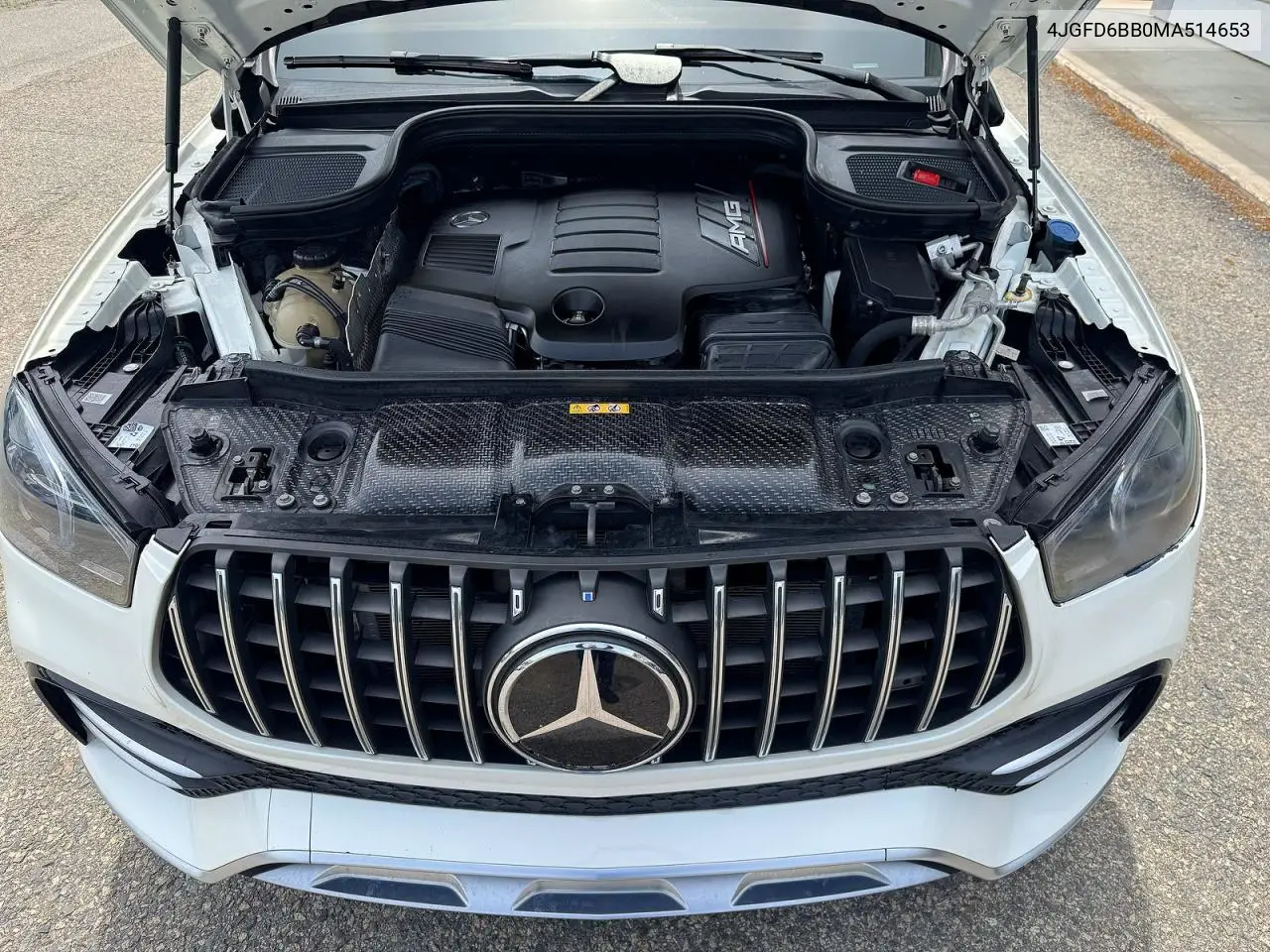 2021 Mercedes-Benz Amg Gle 53 Coupe 4Matic VIN: 4JGFD6BB0MA514653 Lot: 61391566