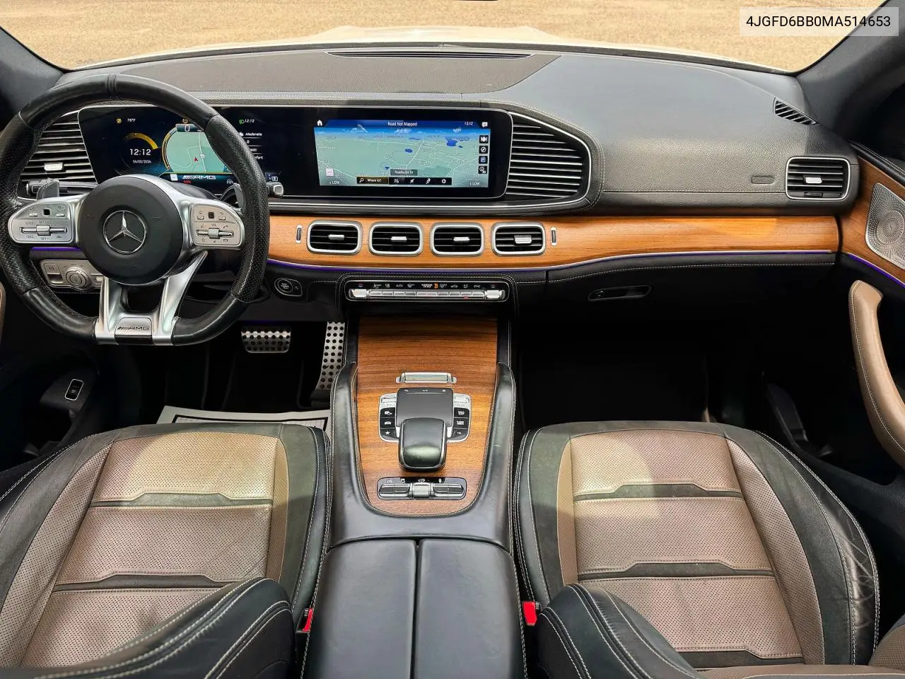 2021 Mercedes-Benz Amg Gle 53 Coupe 4Matic VIN: 4JGFD6BB0MA514653 Lot: 61391566