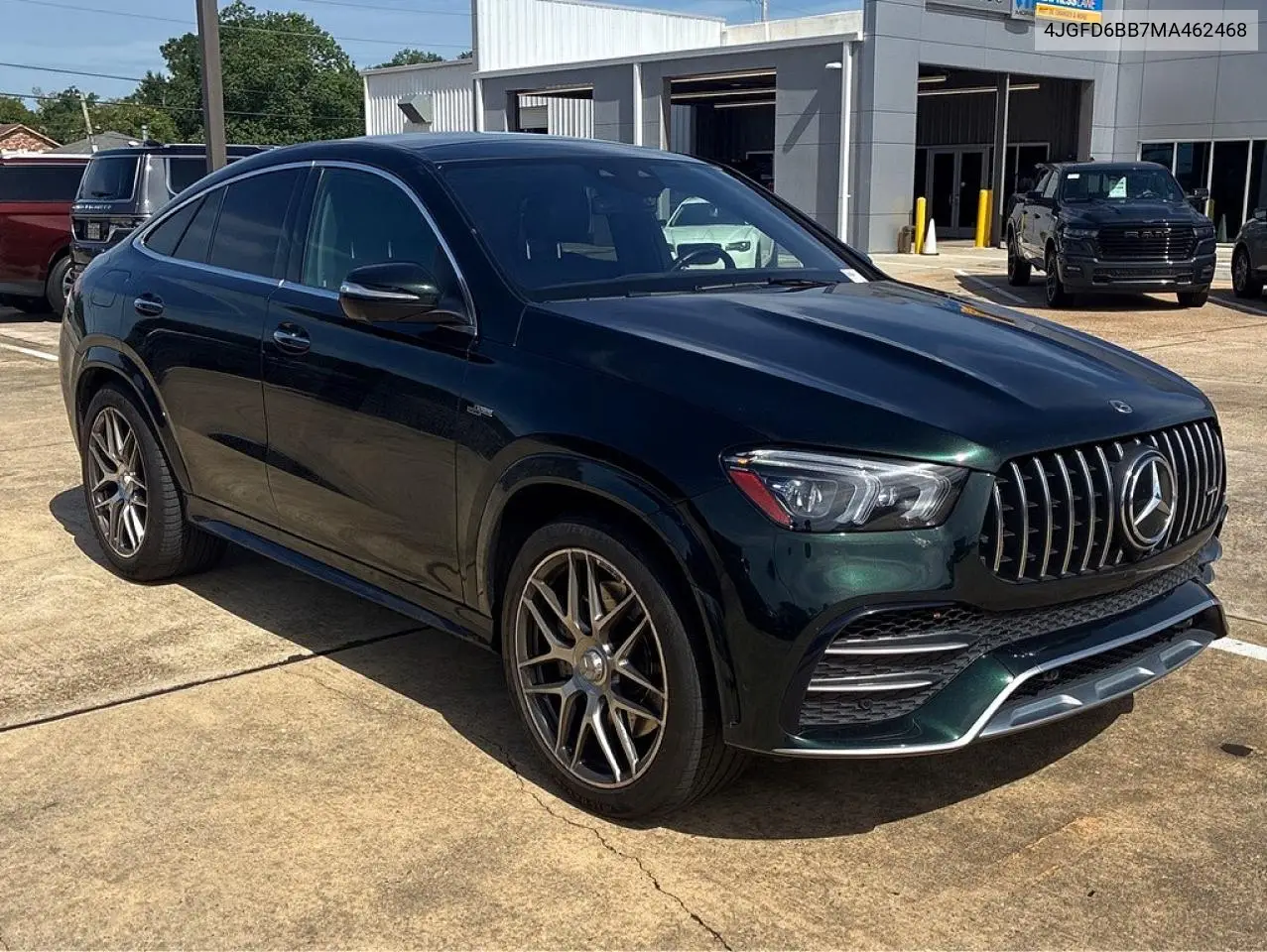 2021 Mercedes-Benz Gle Coupe Amg 53 4Matic VIN: 4JGFD6BB7MA462468 Lot: 61648856