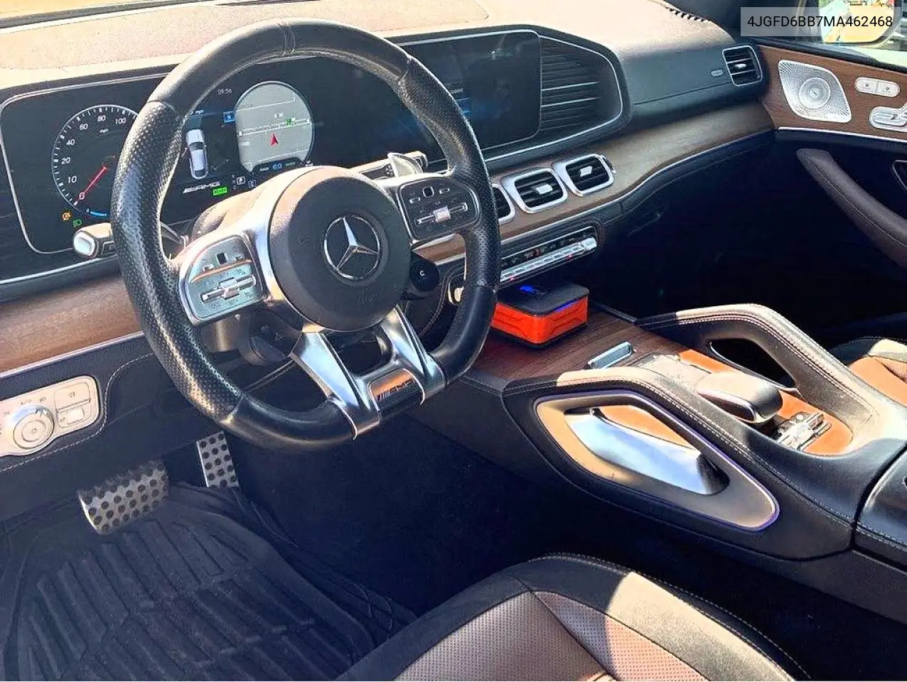 2021 Mercedes-Benz Gle Coupe Amg 53 4Matic VIN: 4JGFD6BB7MA462468 Lot: 61648856