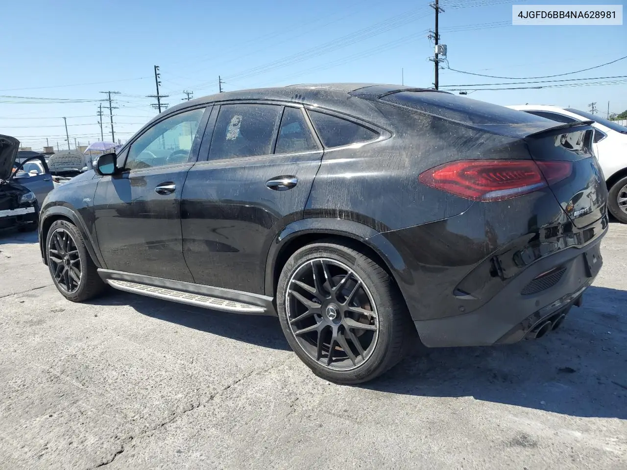 2022 Mercedes-Benz Gle Coupe Amg 53 4Matic VIN: 4JGFD6BB4NA628981 Lot: 66014595