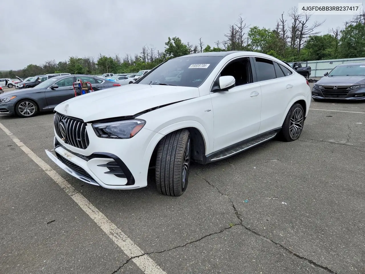 2024 Mercedes-Benz Gle Coupe Amg 53 4Matic VIN: 4JGFD6BB3RB237417 Lot: 59809706