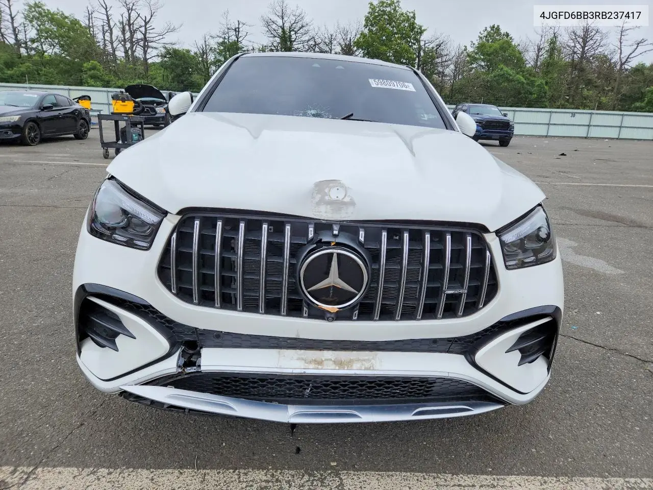 2024 Mercedes-Benz Gle Coupe Amg 53 4Matic VIN: 4JGFD6BB3RB237417 Lot: 59809706