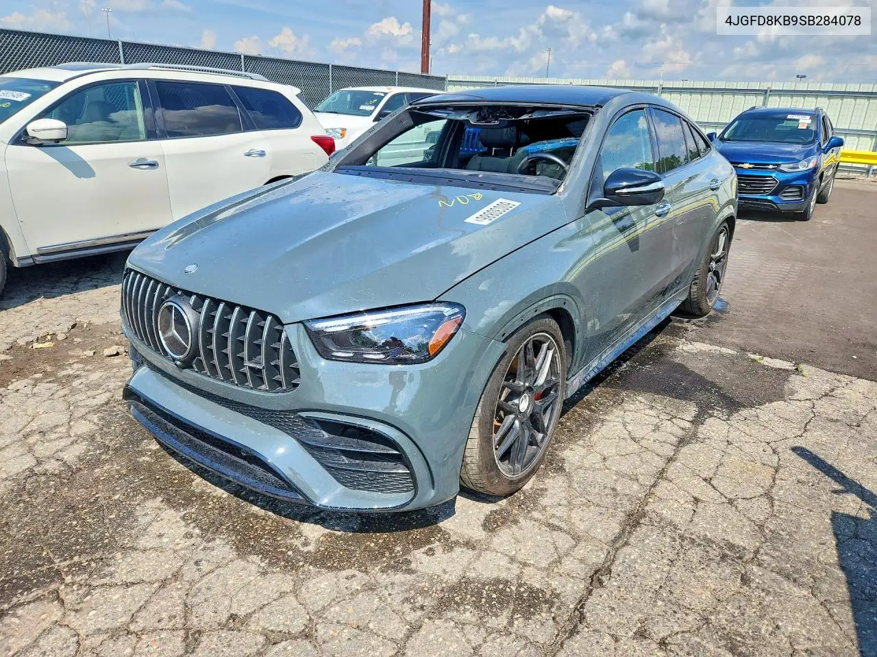 2025 Mercedes-Benz Gle Coupe 63 S 4Matic Amg VIN: 4JGFD8KB9SB284078 Lot: 60030886