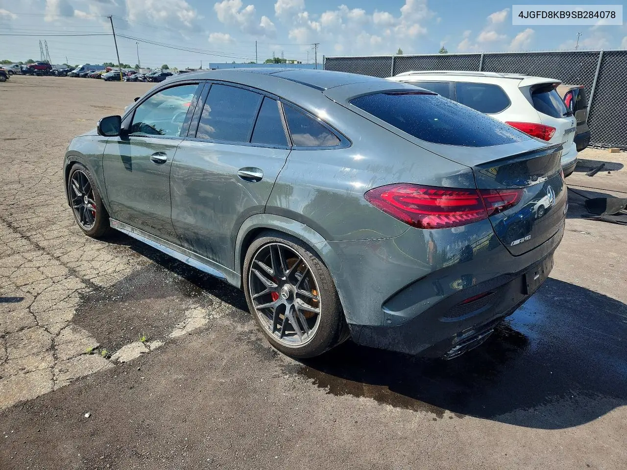2025 Mercedes-Benz Gle Coupe 63 S 4Matic Amg VIN: 4JGFD8KB9SB284078 Lot: 60030886