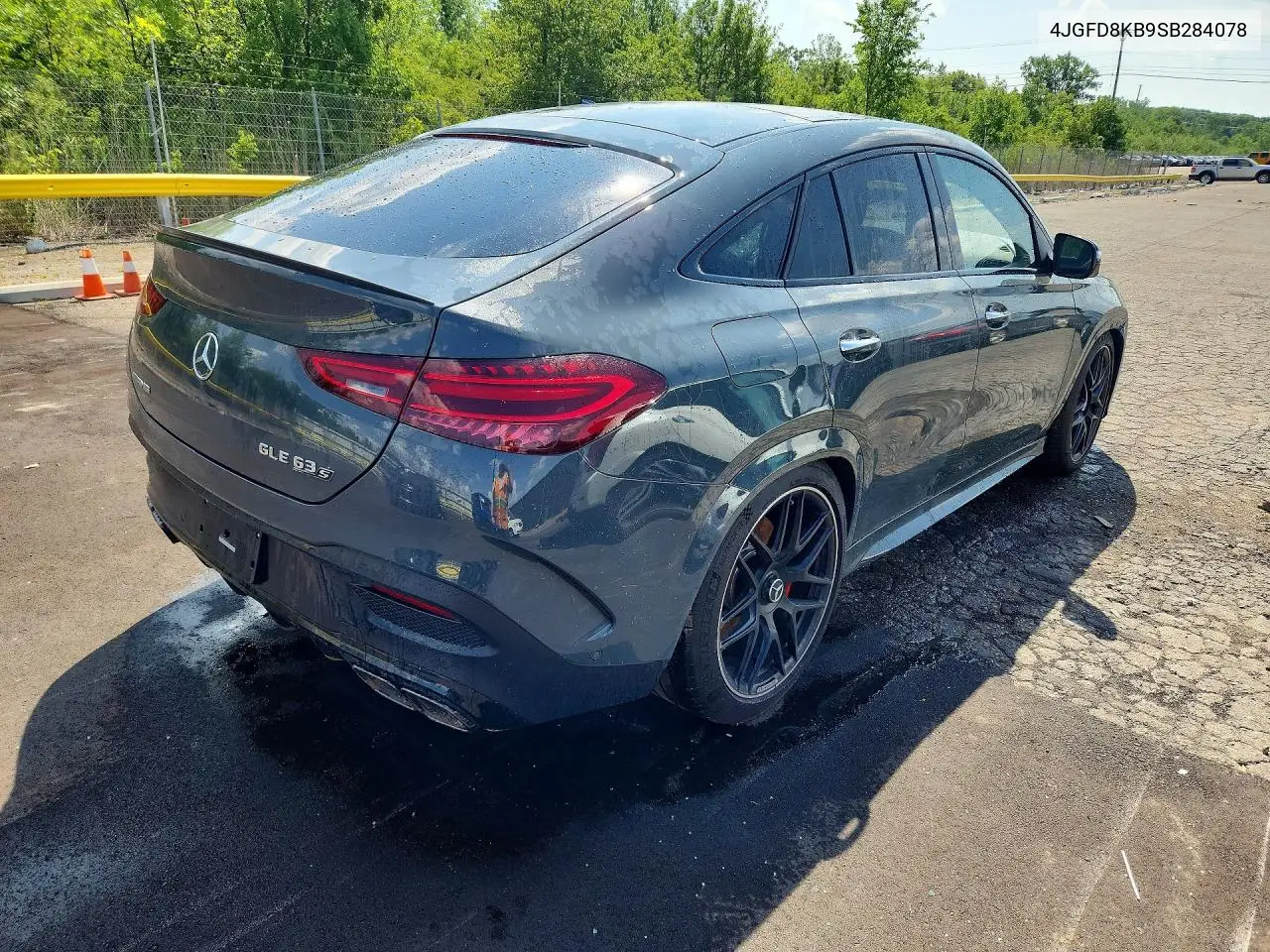 2025 Mercedes-Benz Gle Coupe 63 S 4Matic Amg VIN: 4JGFD8KB9SB284078 Lot: 60030886